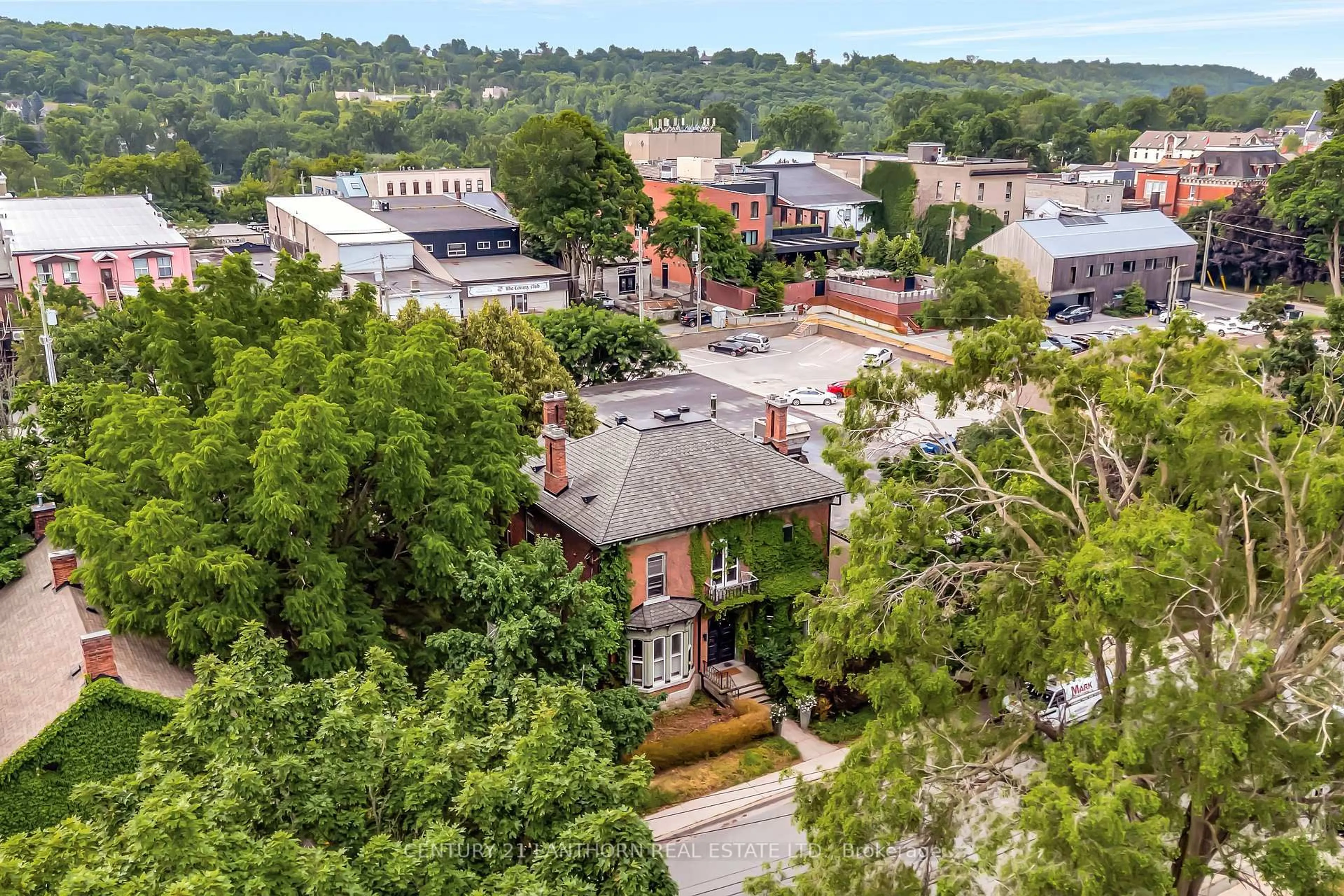 A pic from outside/outdoor area/front of a property/back of a property/a pic from drone, unknown for 76 King St, Prince Edward County Ontario K0K 2T0
