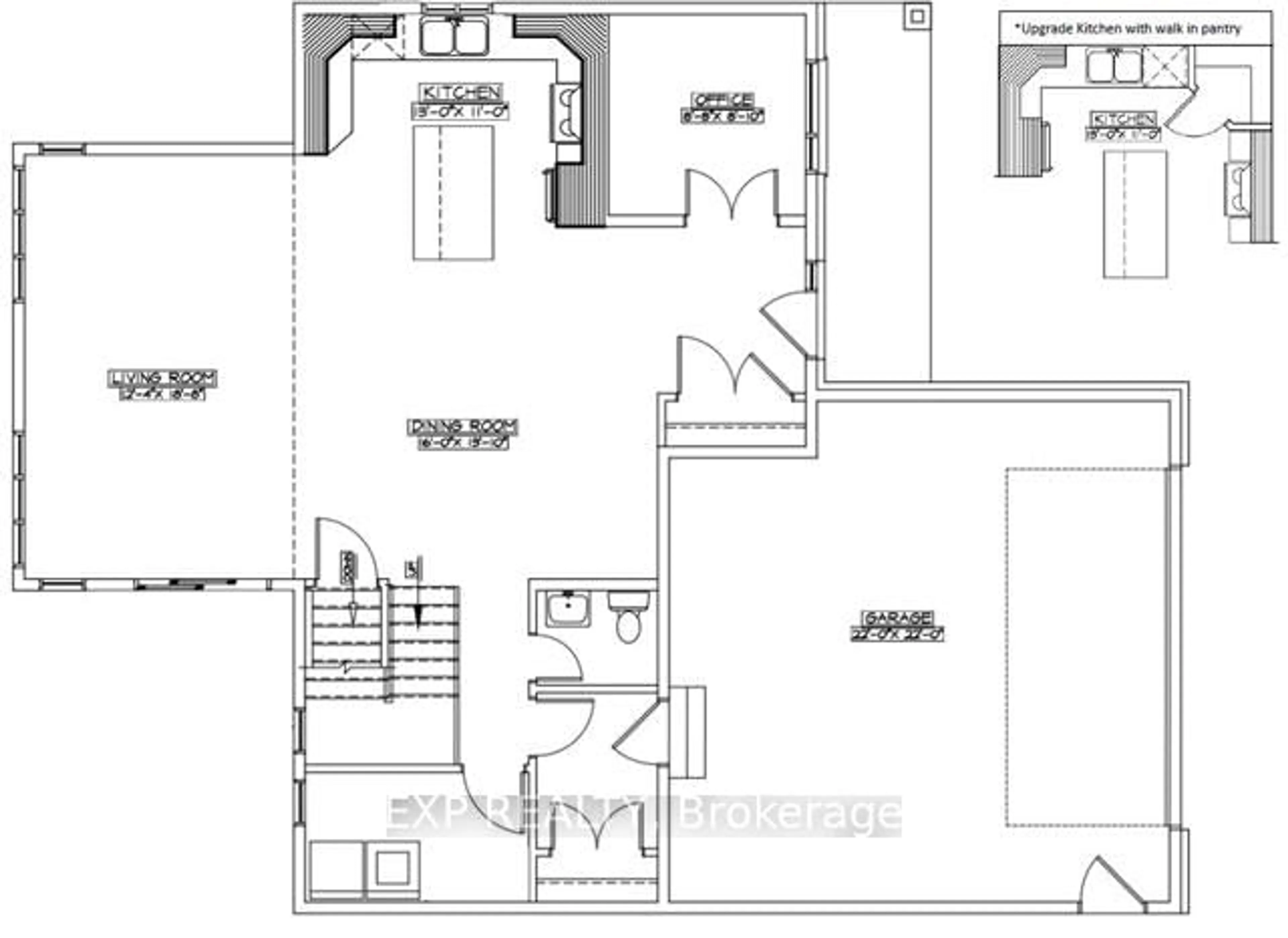 Floor plan for 76 Chateauguay St, Russell Ontario K0A 2M0