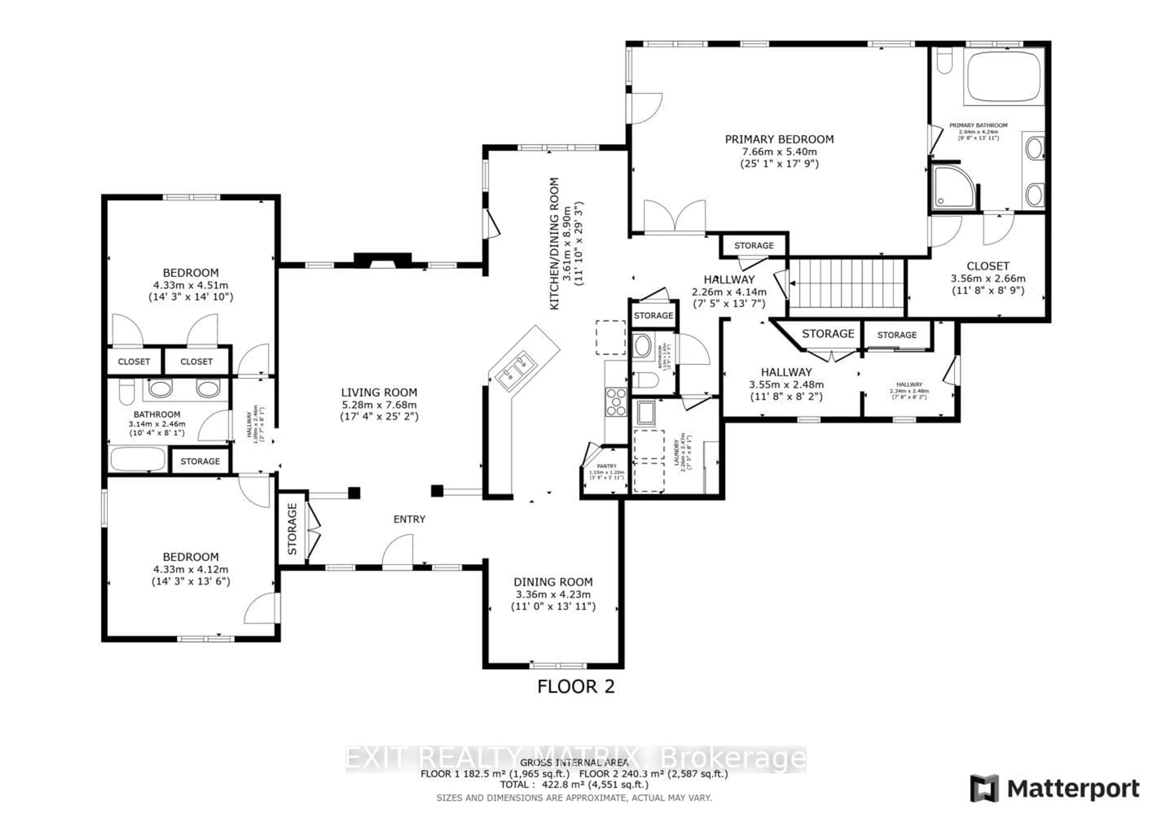 Floor plan for 2573 Mitchell St, Metcalfe Ontario K0A 2P0