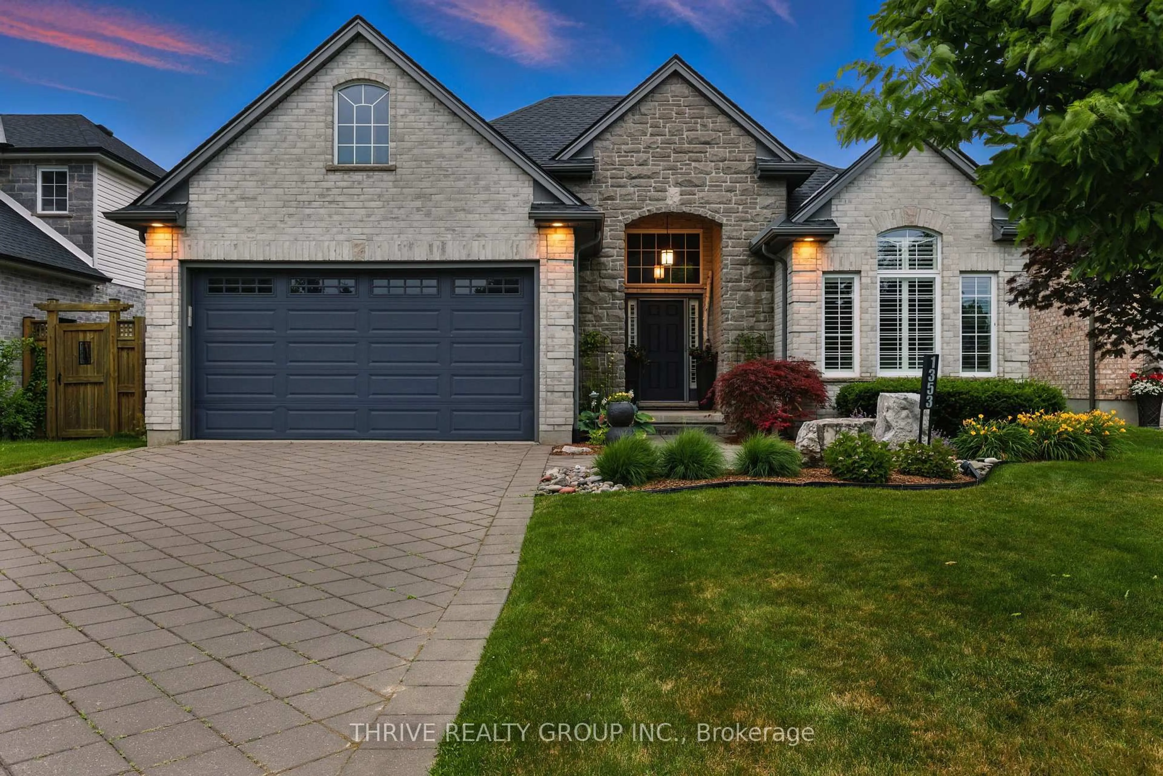 Home with brick exterior material, street for 1353 Staffordshire Rd, London North Ontario N6H 0B9