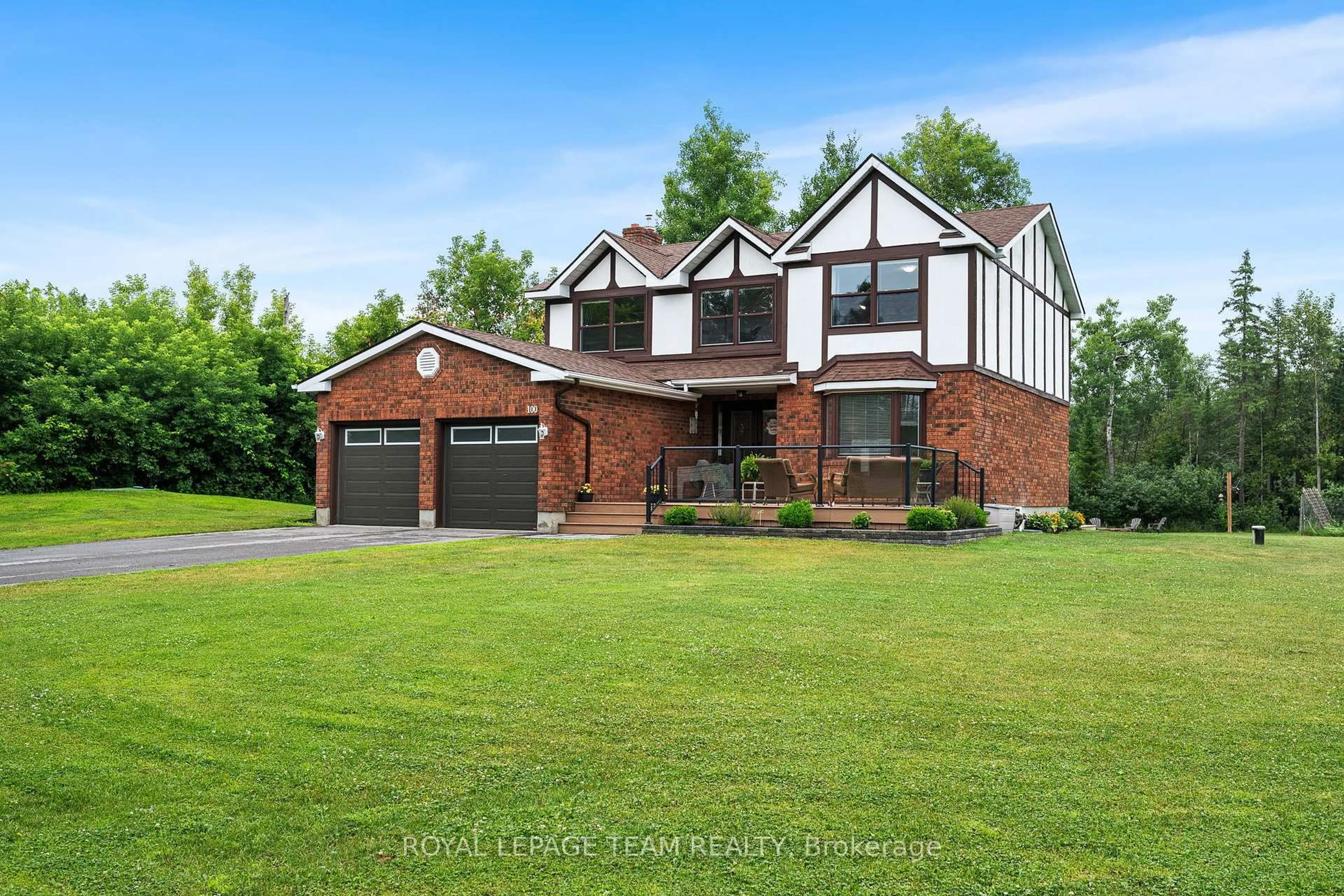 Home with brick exterior material, street for 100 Grey Stone Dr, Carp Ontario K0A 1L0