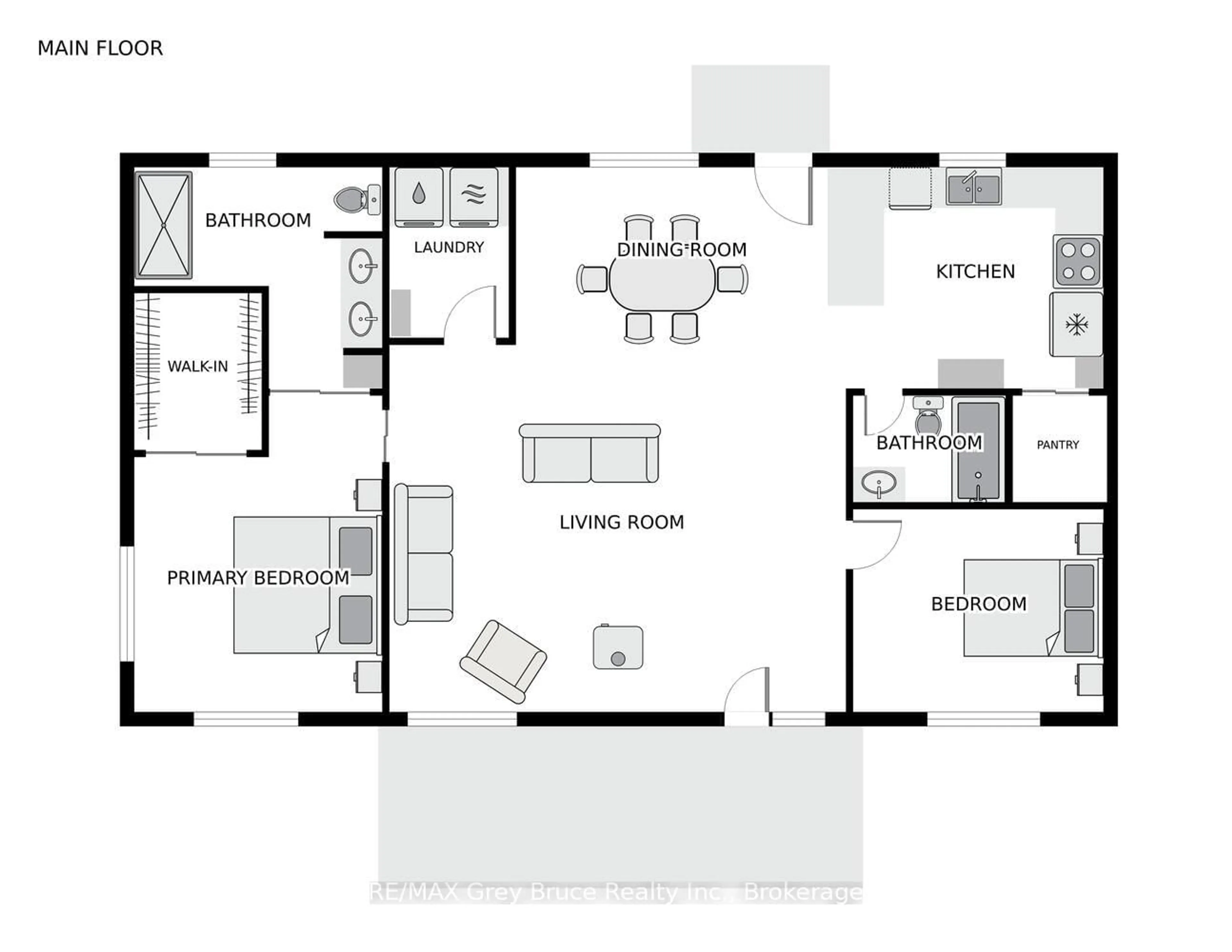 Floor plan for 68 Tamarac Rd, Northern Bruce Peninsula Ontario N0H 2M0