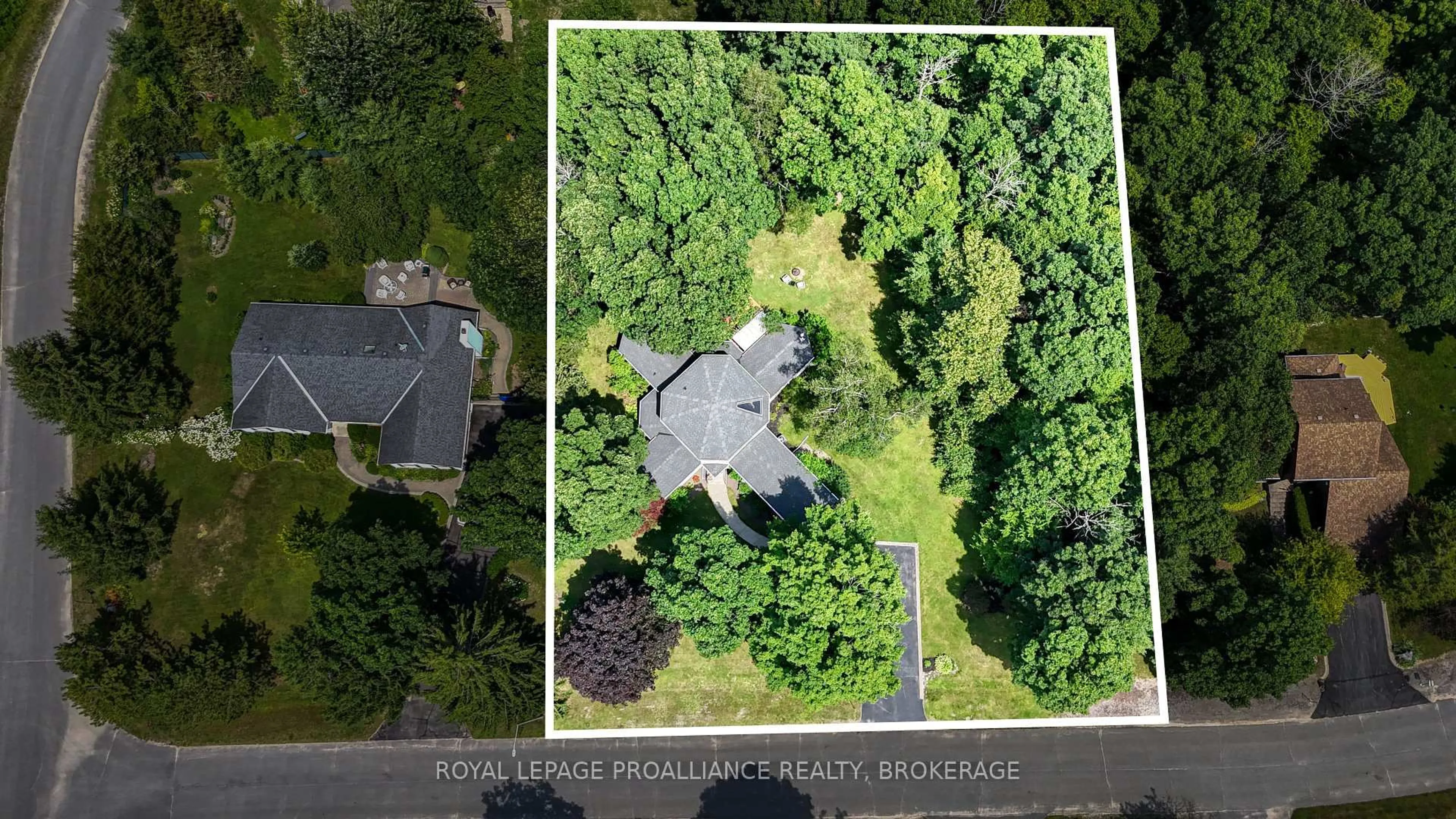 A pic from outside/outdoor area/front of a property/back of a property/a pic from drone, street for 5 Wilmot St, Kingston Ontario K7L 4V1