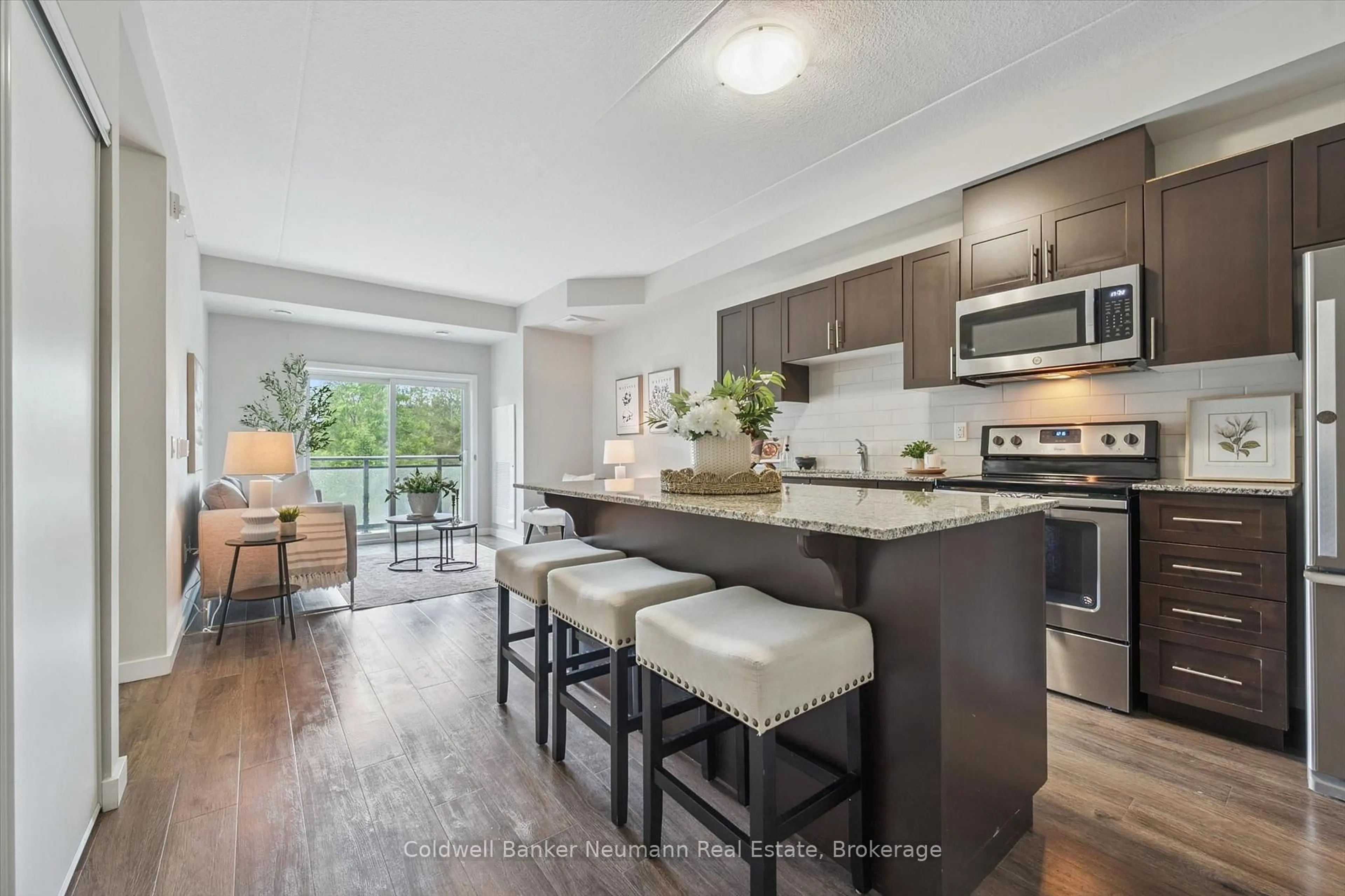 Open concept kitchen, unknown for 25 Kay Cres #108, Guelph Ontario N1L 0P2