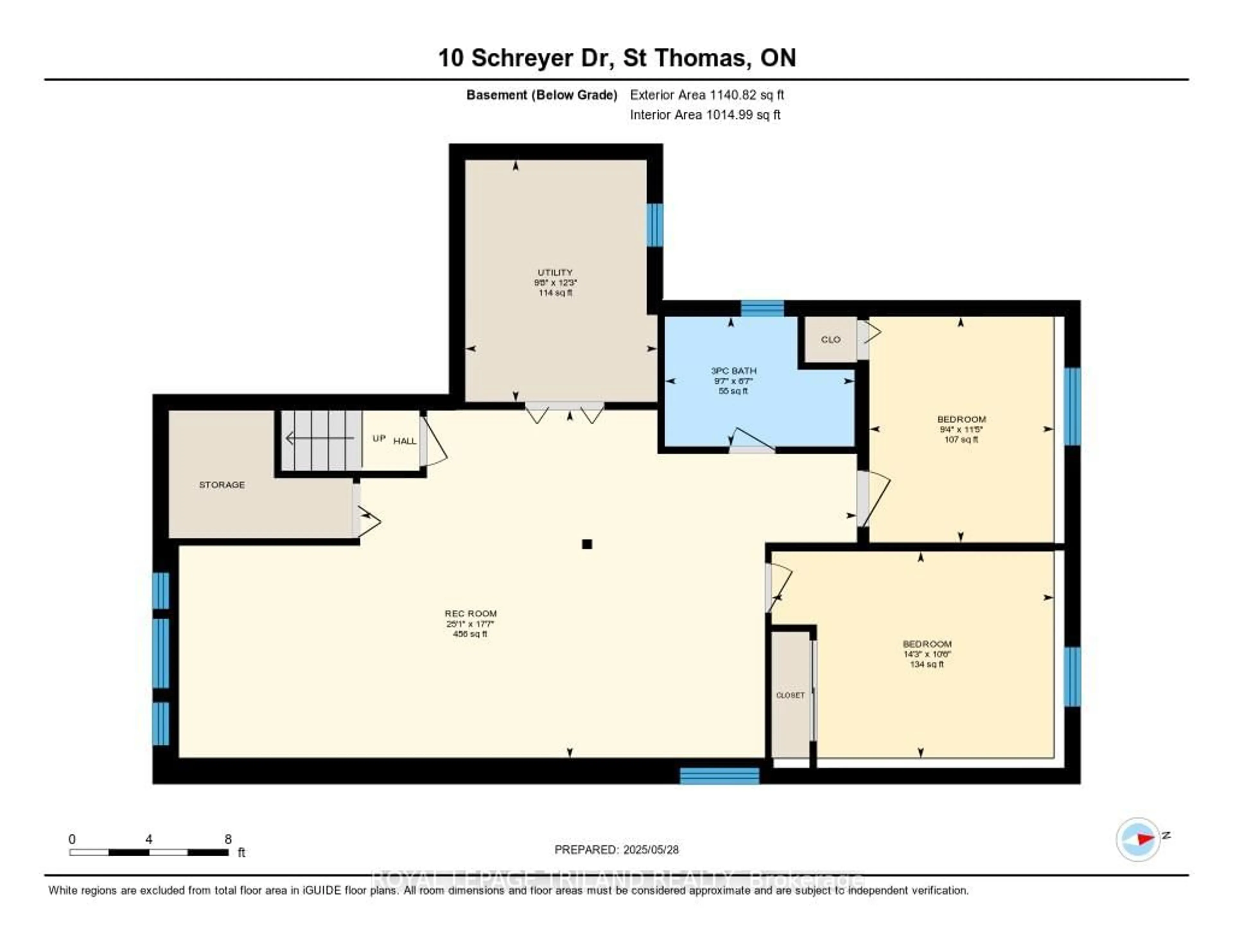Floor plan for 10 Schreyer Dr, St. Thomas Ontario N5R 6E8