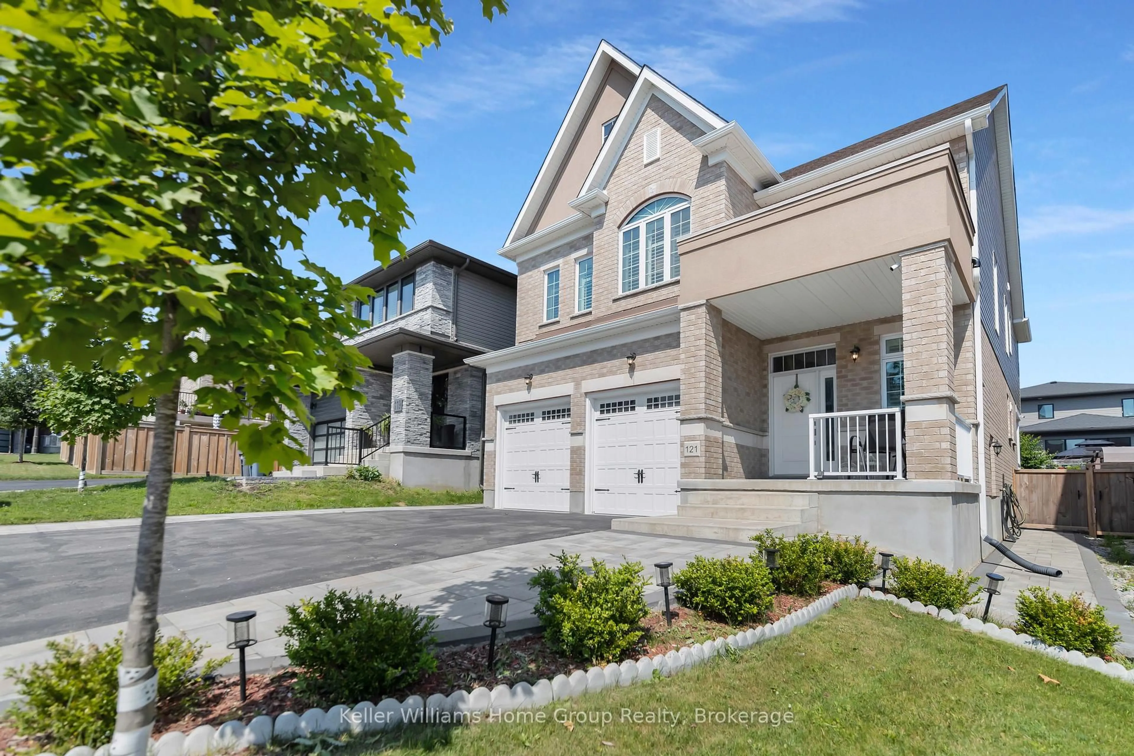 Home with brick exterior material, street for 121 Lovett Lane, Guelph Ontario N1G 0H1