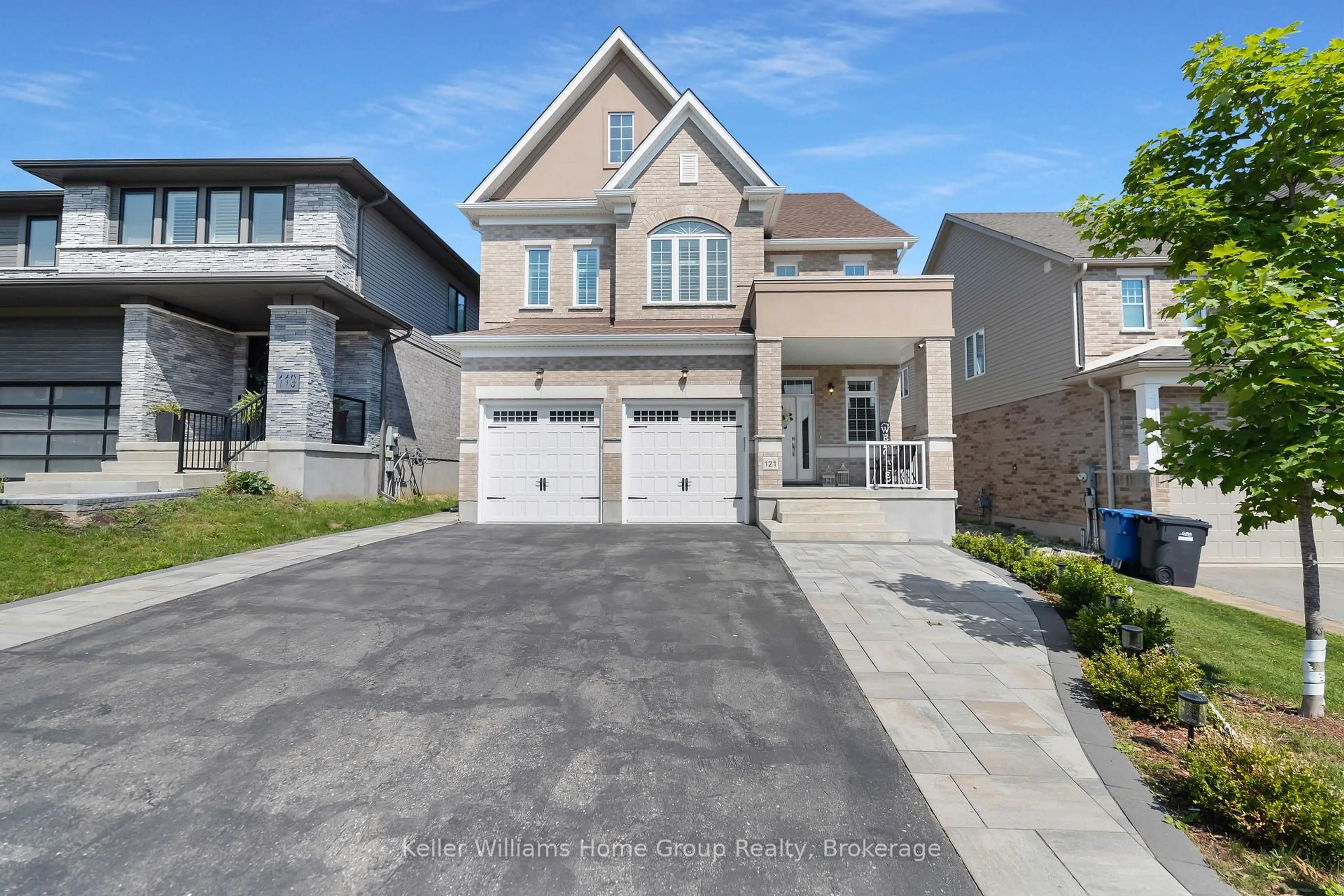 Home with brick exterior material, street for 121 Lovett Lane, Guelph Ontario N1G 0H1
