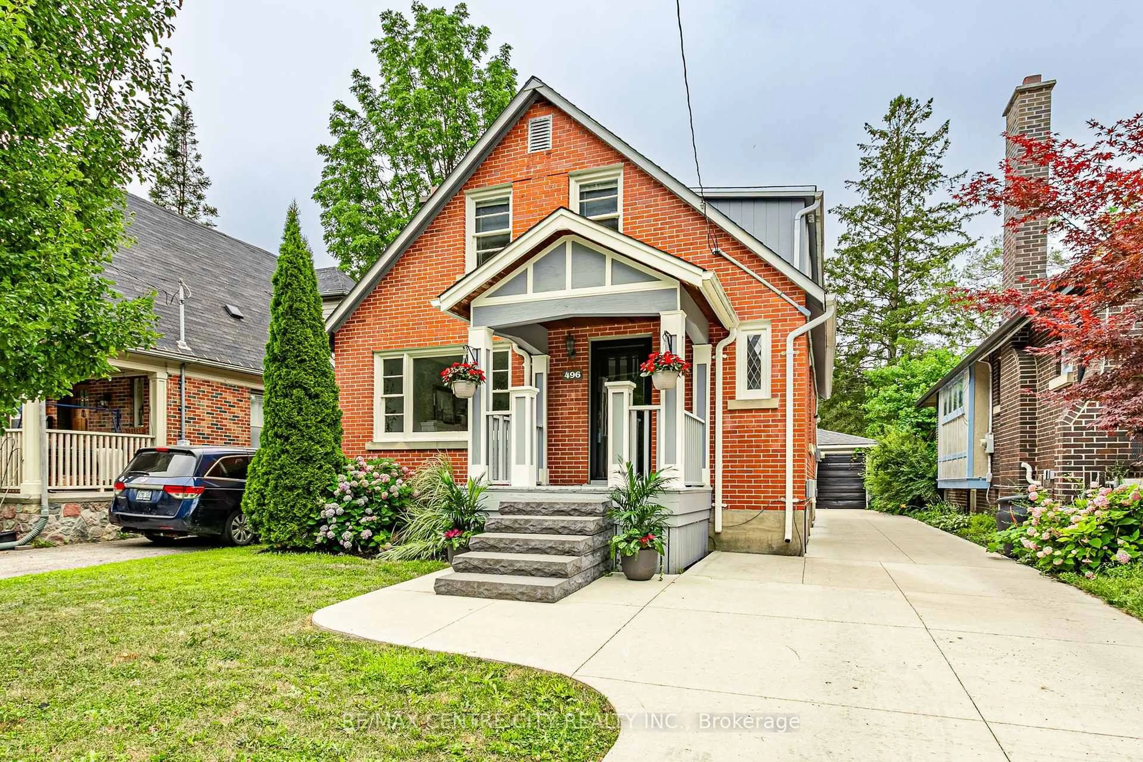Home with brick exterior material, street for 496 Baker St, London South Ontario N6C 1Y2