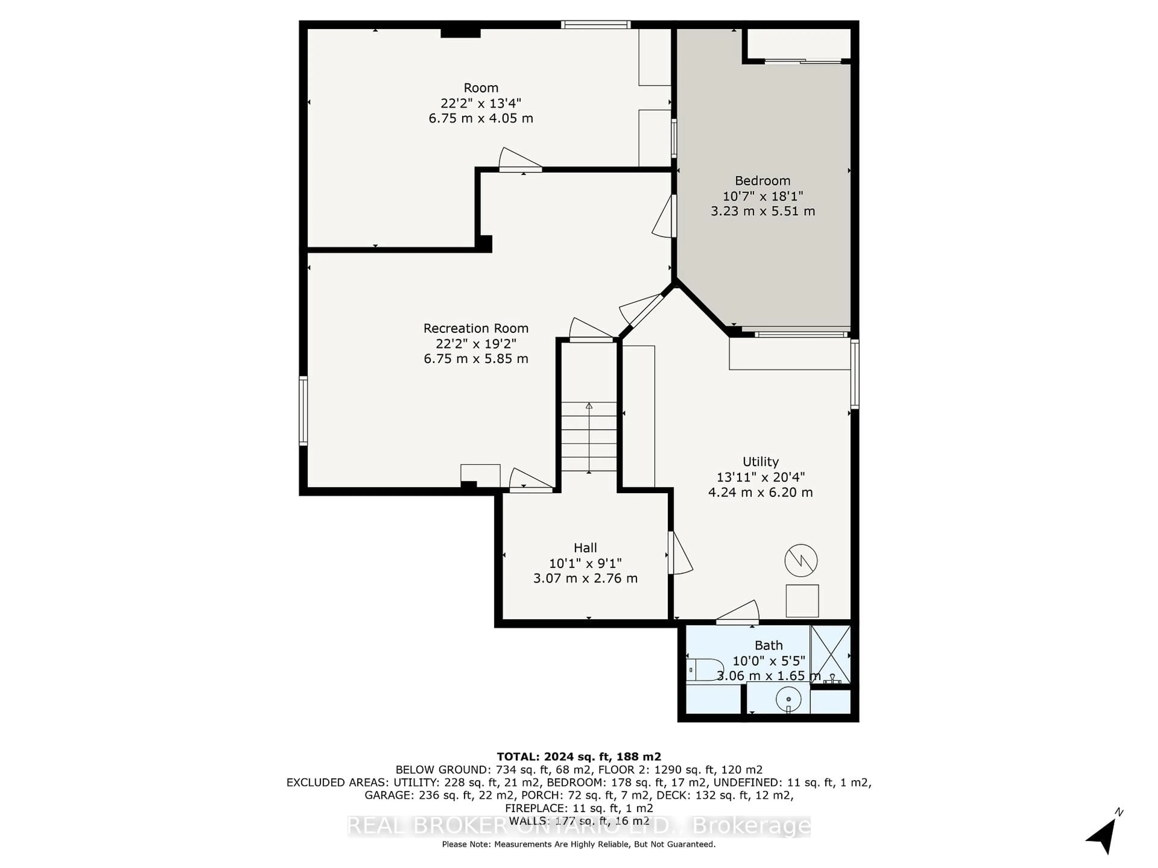 Floor plan for 21 Townsend Dr, Ottawa Ontario K2J 2T5