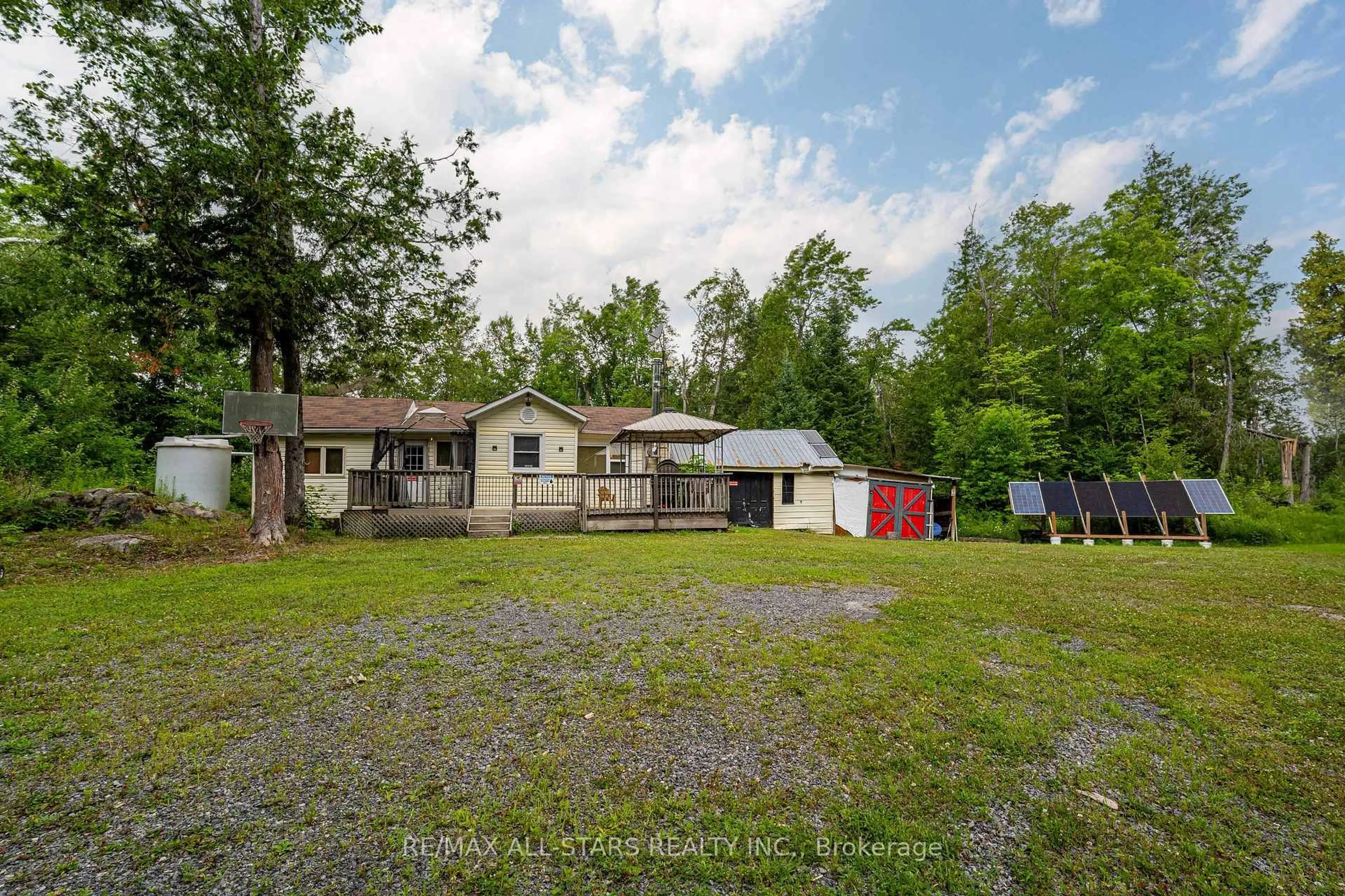 A pic from outside/outdoor area/front of a property/back of a property/a pic from drone, unknown for 7227 Old Hastings Rd, Tudor and Cashel Ontario L0L 1W0
