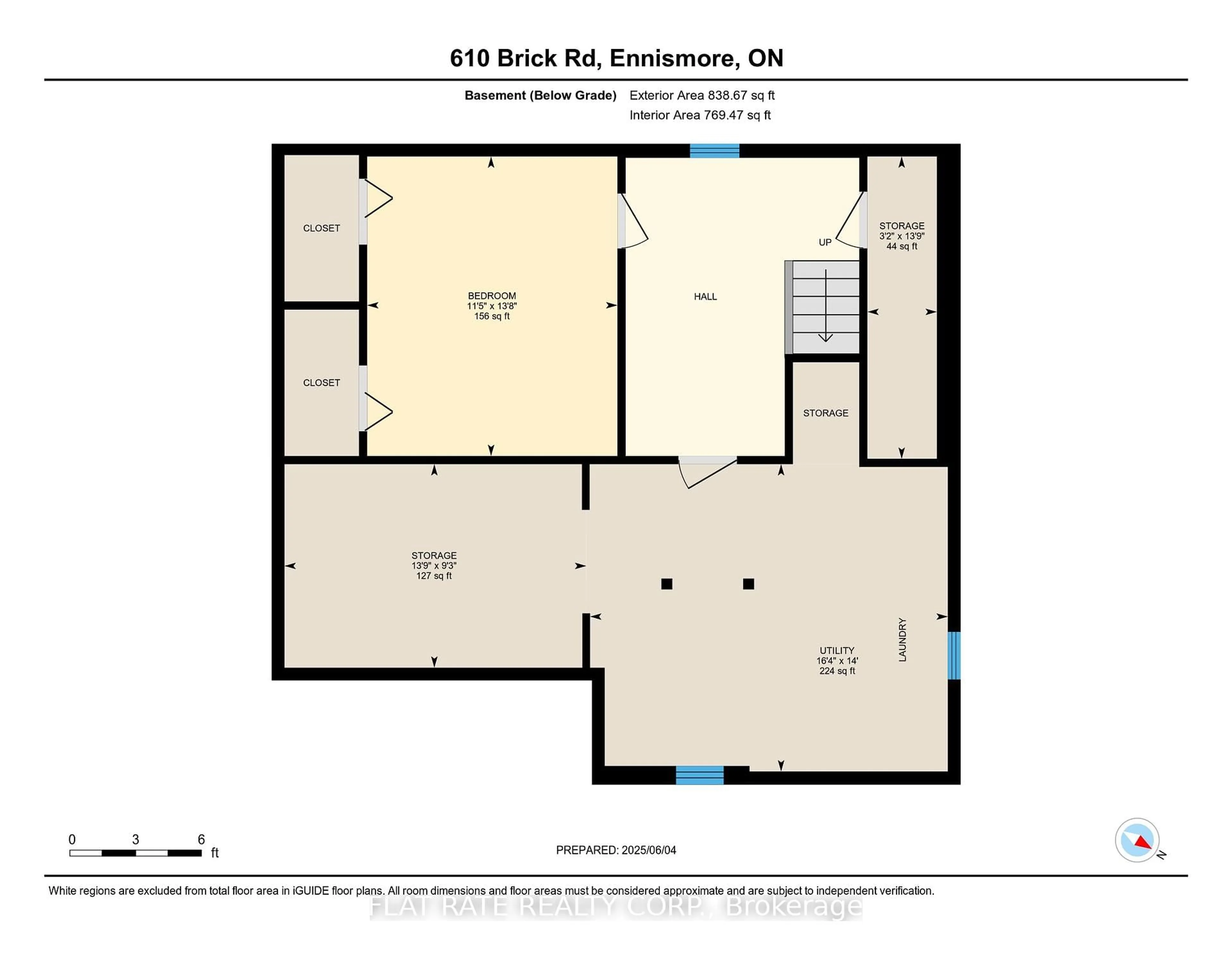 Floor plan for 610 Brick Rd, Selwyn Ontario K0L 1T0