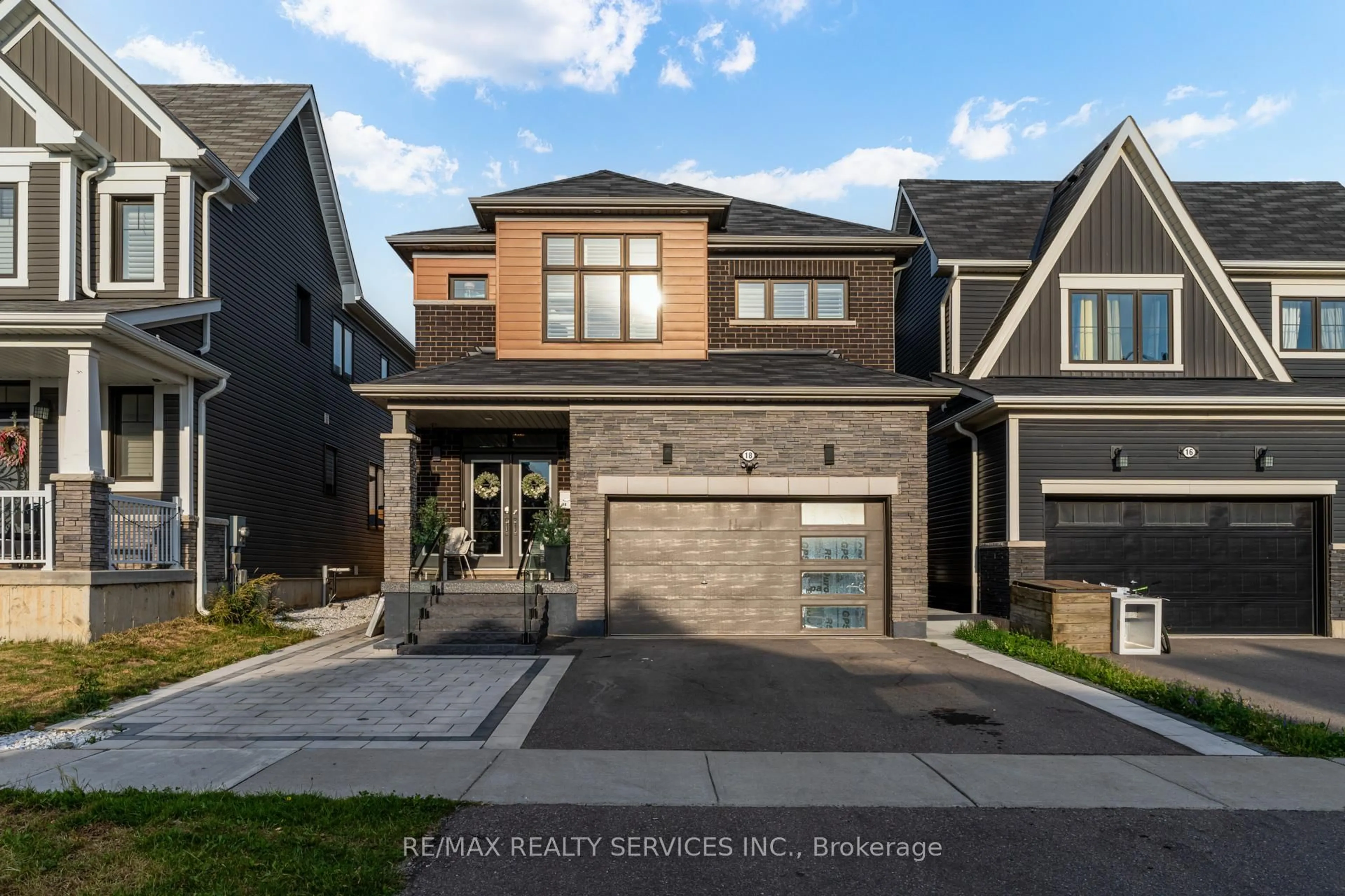 Home with brick exterior material, street for 18 Lise Lane, Haldimand Ontario N3W 0C8