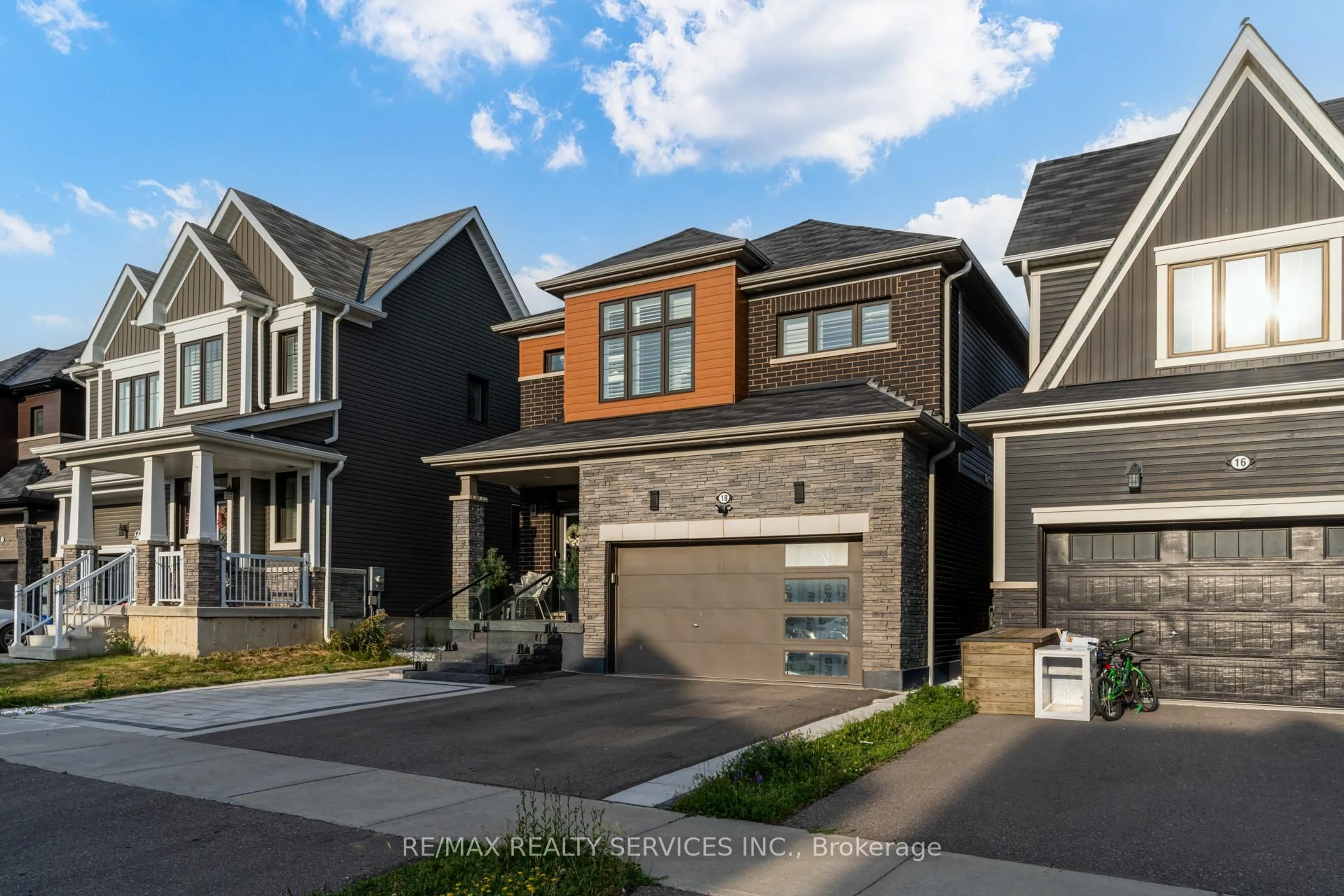 Home with brick exterior material, street for 18 Lise Lane, Haldimand Ontario N3W 0C8