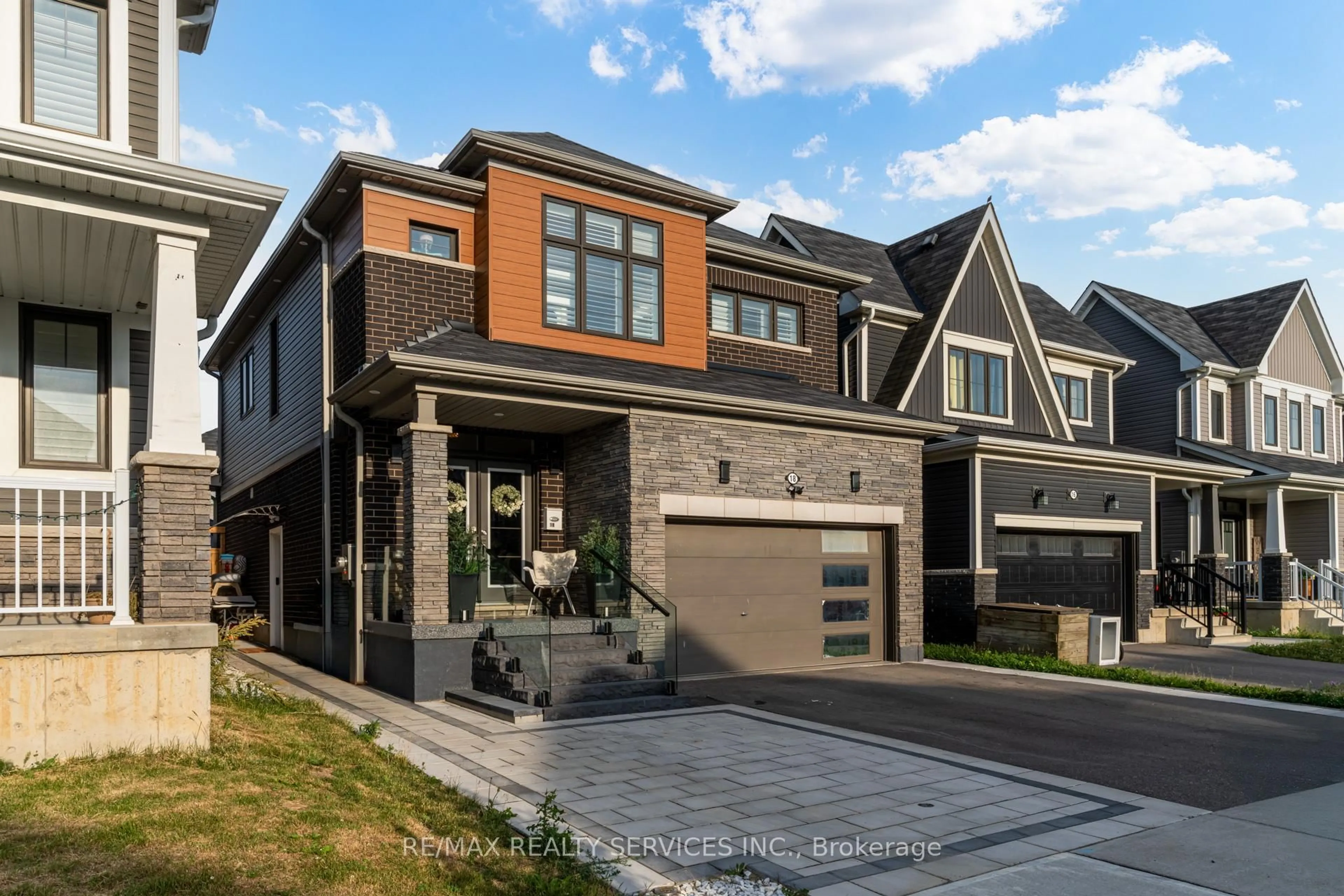 Home with brick exterior material, street for 18 Lise Lane, Haldimand Ontario N3W 0C8