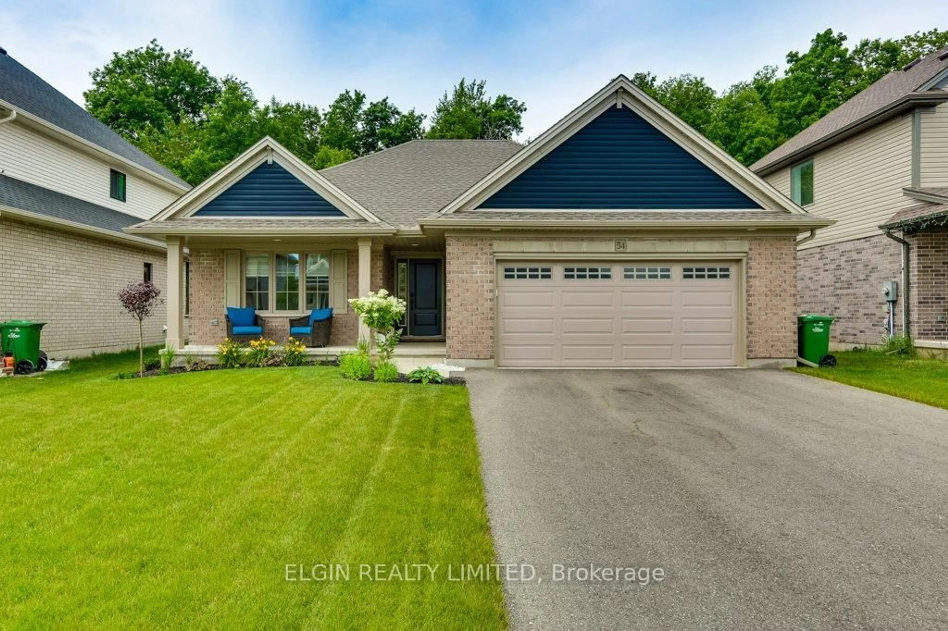 Home with brick exterior material, street for 54 Acorn Tr, St. Thomas Ontario N5R 0H8