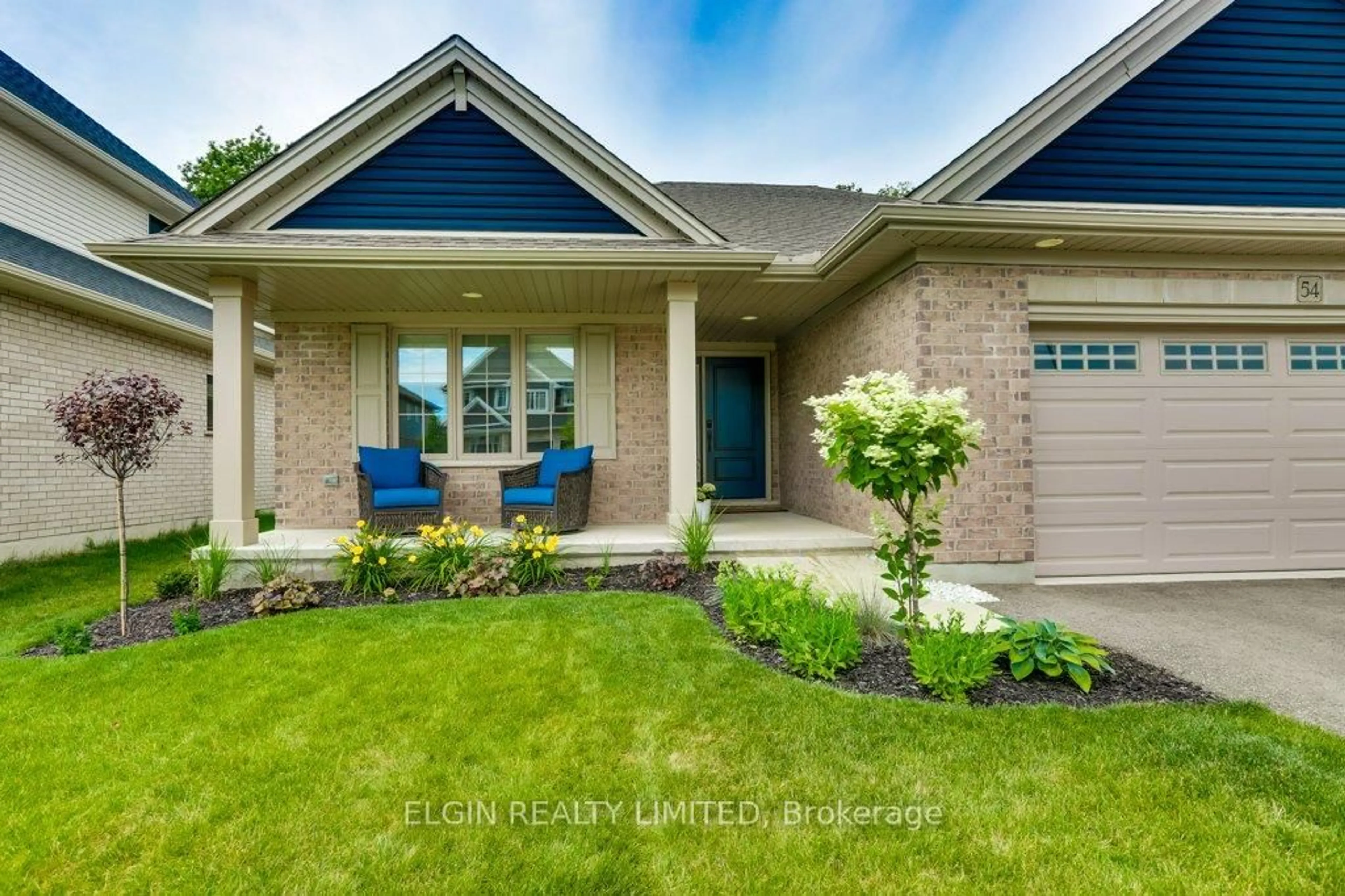 Home with brick exterior material, street for 54 Acorn Tr, St. Thomas Ontario N5R 0H8