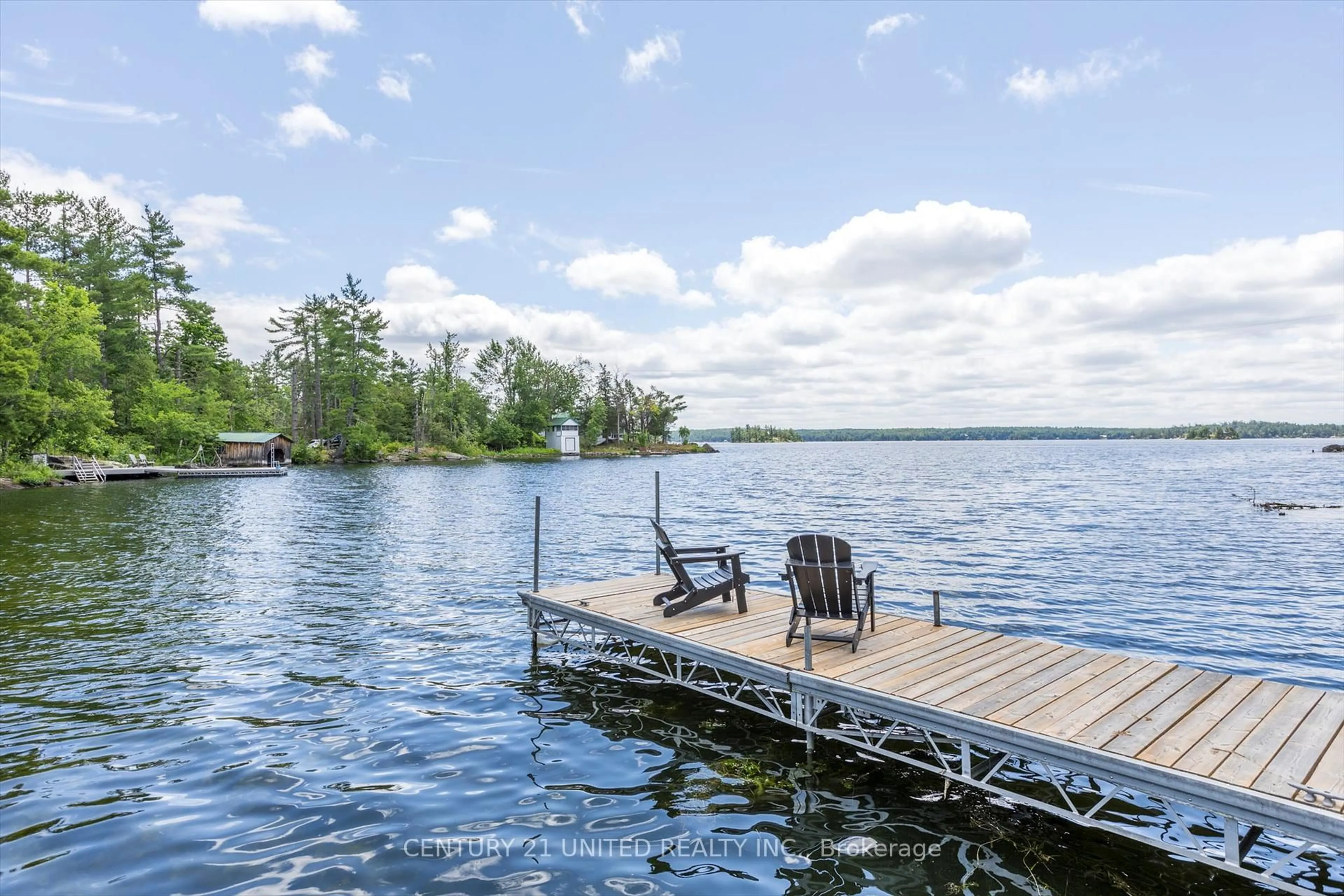 Patio, water/lake/river/ocean view for 65 Fire Route 8, North Kawartha Ontario K0L 3E0