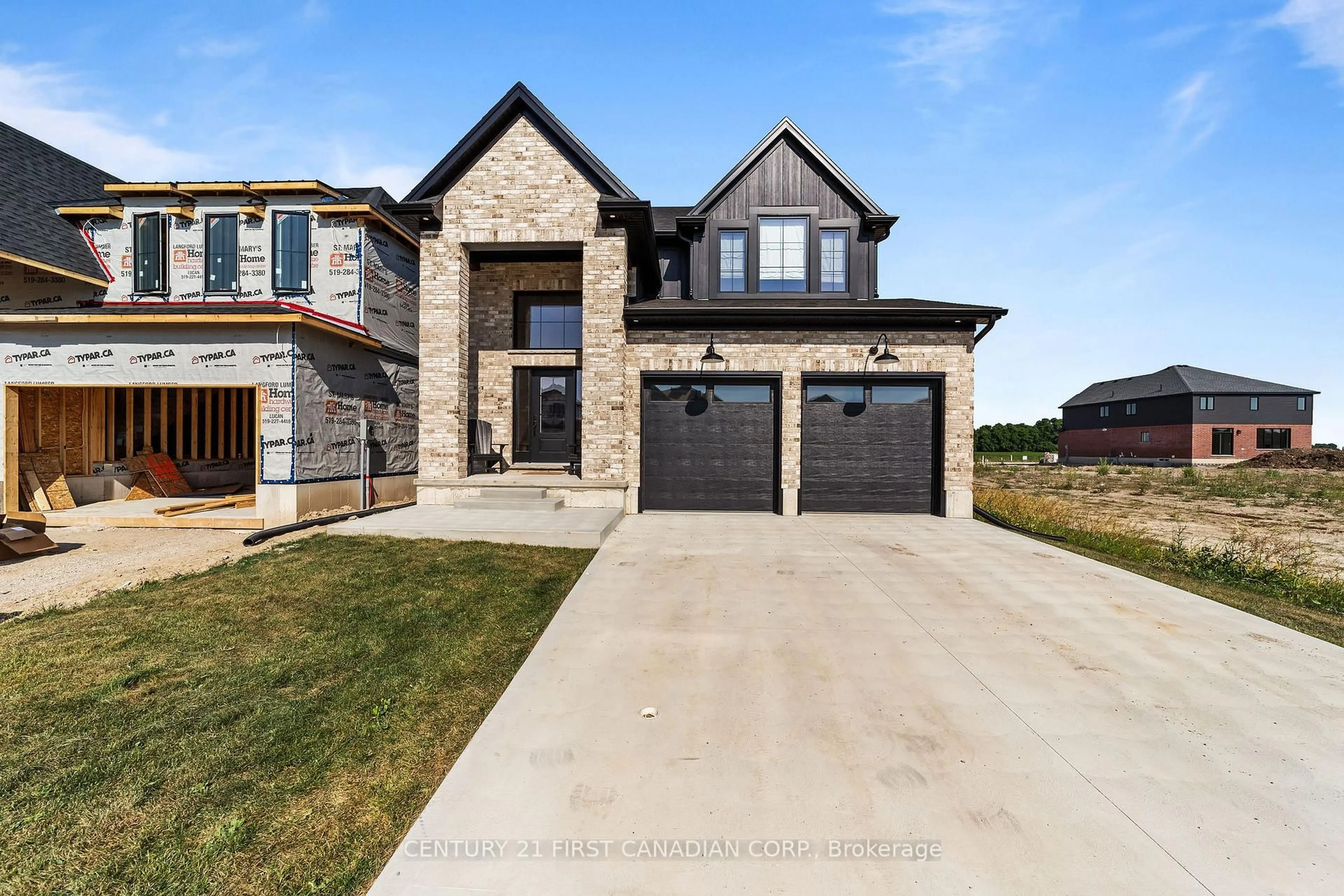 Home with brick exterior material, street for 10 Sheldabren St, North Middlesex Ontario N0M 1A0