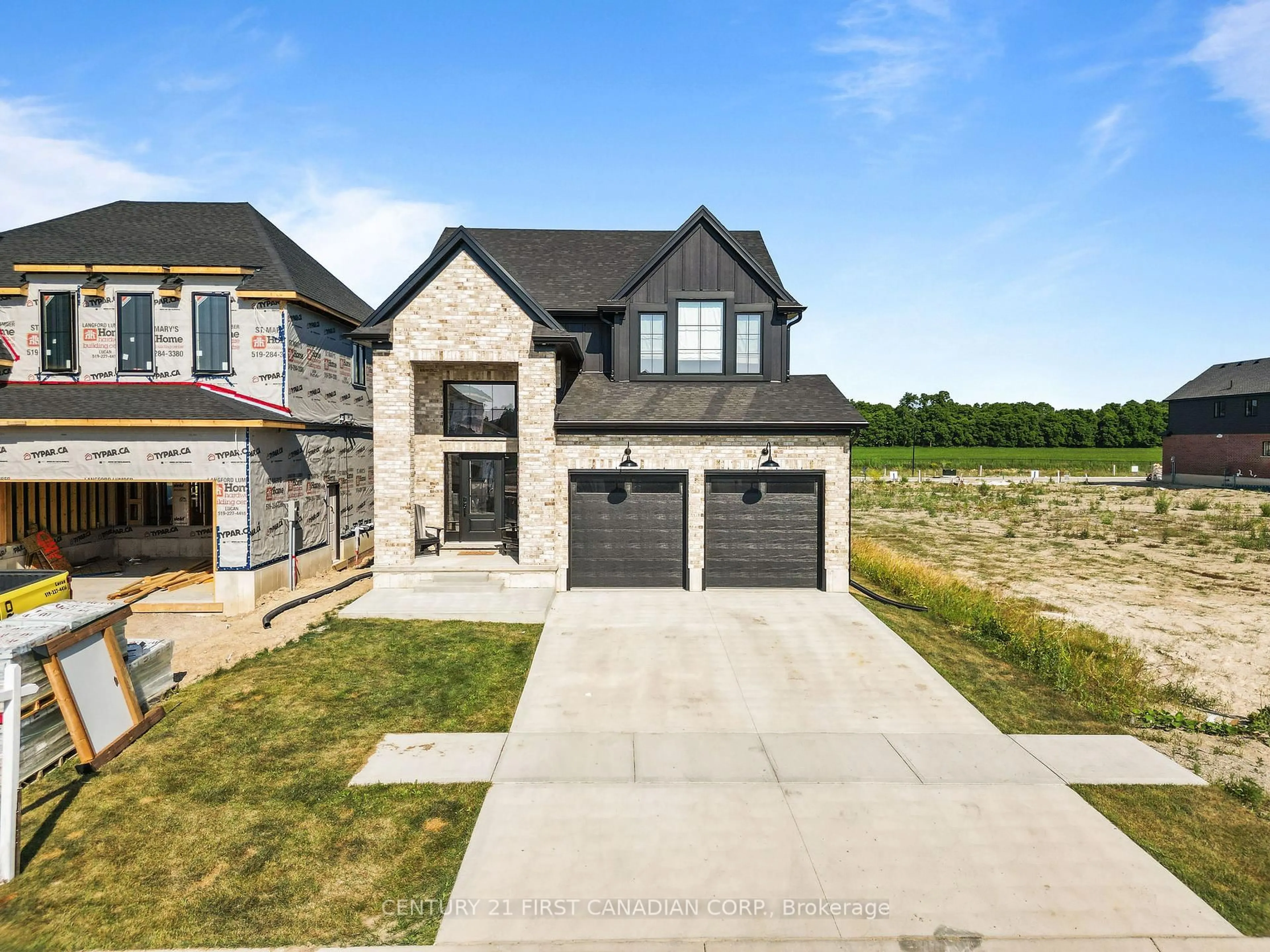 Home with brick exterior material, street for 10 Sheldabren St, North Middlesex Ontario N0M 1A0
