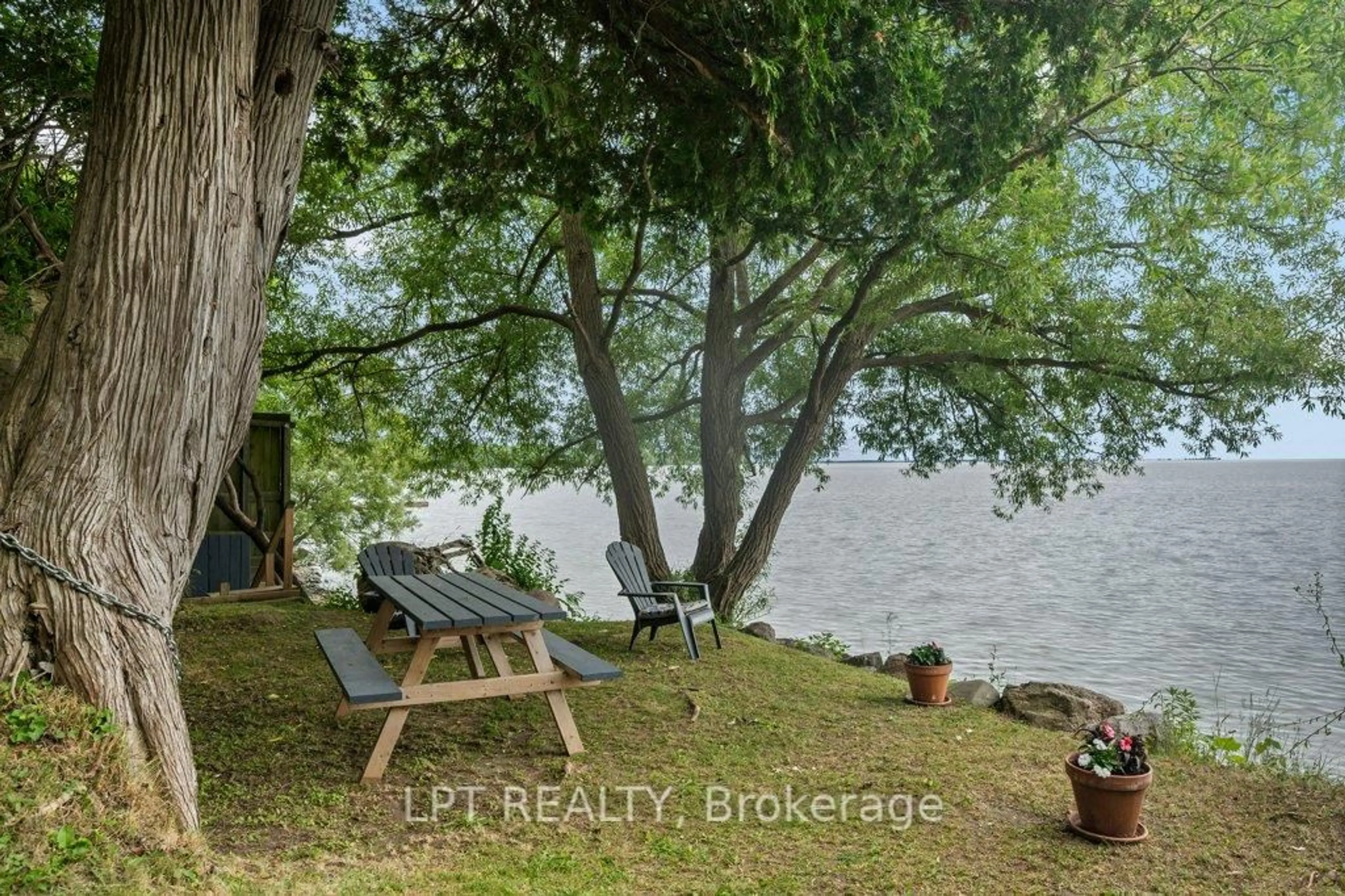 Patio, water/lake/river/ocean view for 4427 Bath Rd #30, Loyalist Ontario K7N 1A1