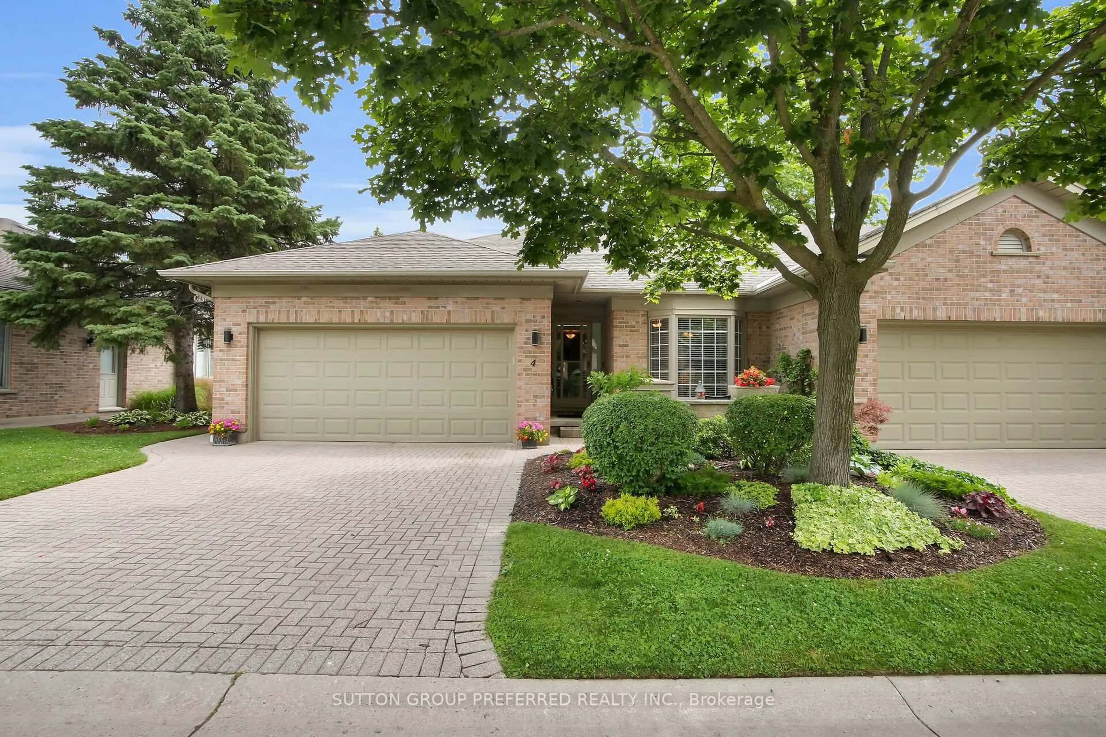 Home with brick exterior material, street for 1151 Riverside Dr #4, London North Ontario N6H 2T7