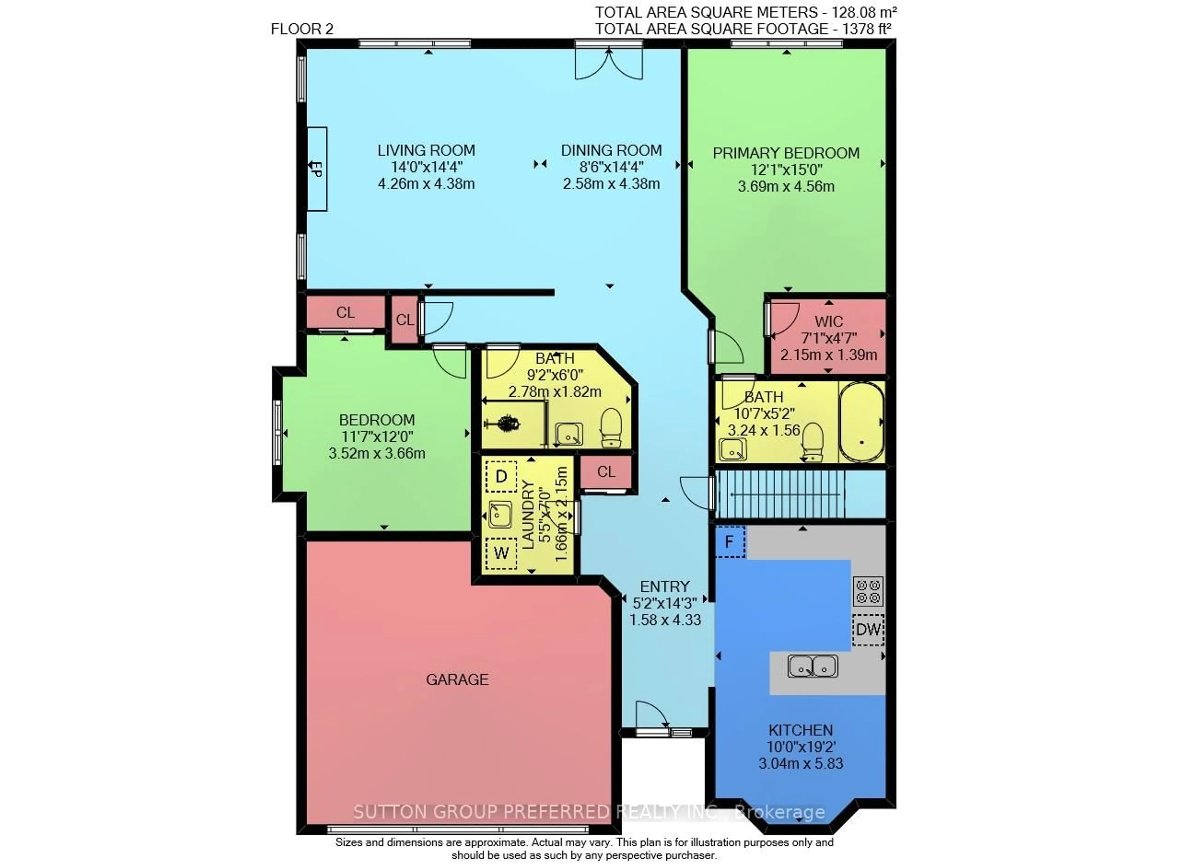 Floor plan for 1151 Riverside Dr #4, London North Ontario N6H 2T7