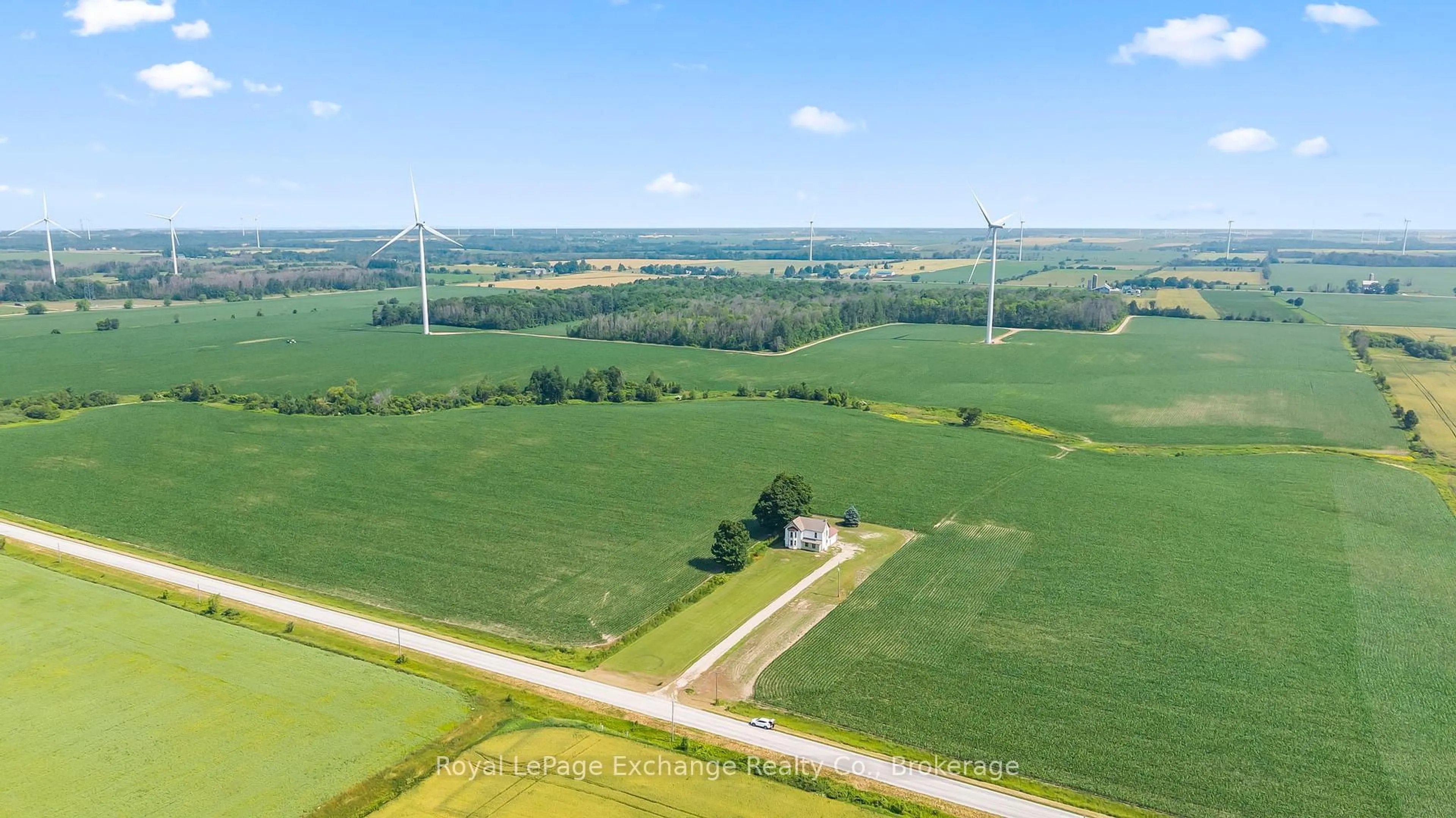 A pic from outside/outdoor area/front of a property/back of a property/a pic from drone, unknown for 728 NORTH Line, Kincardine Ontario N2Z 2X4