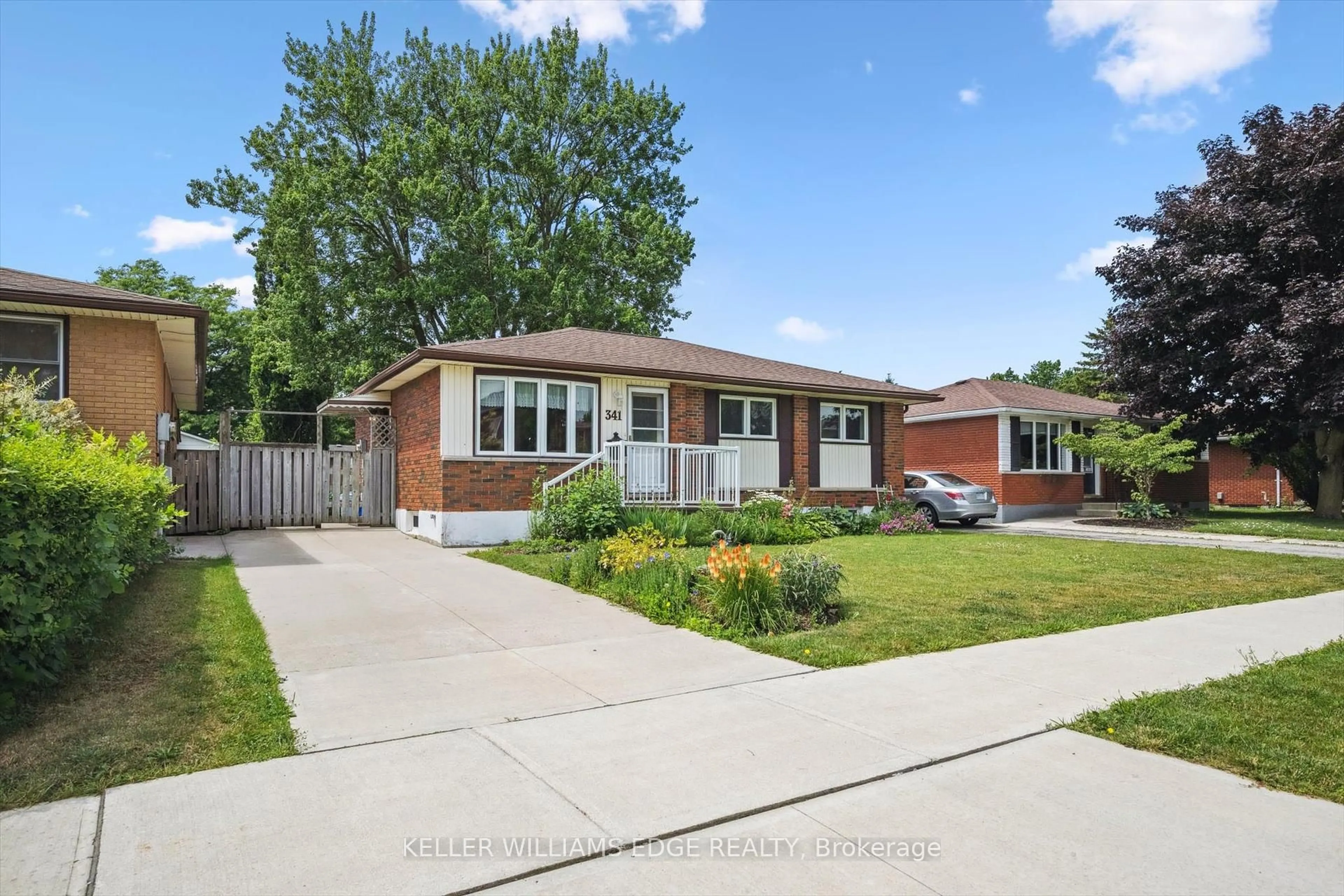 Home with brick exterior material, street for 341 Redford Cres, Stratford Ontario N5A 1P4