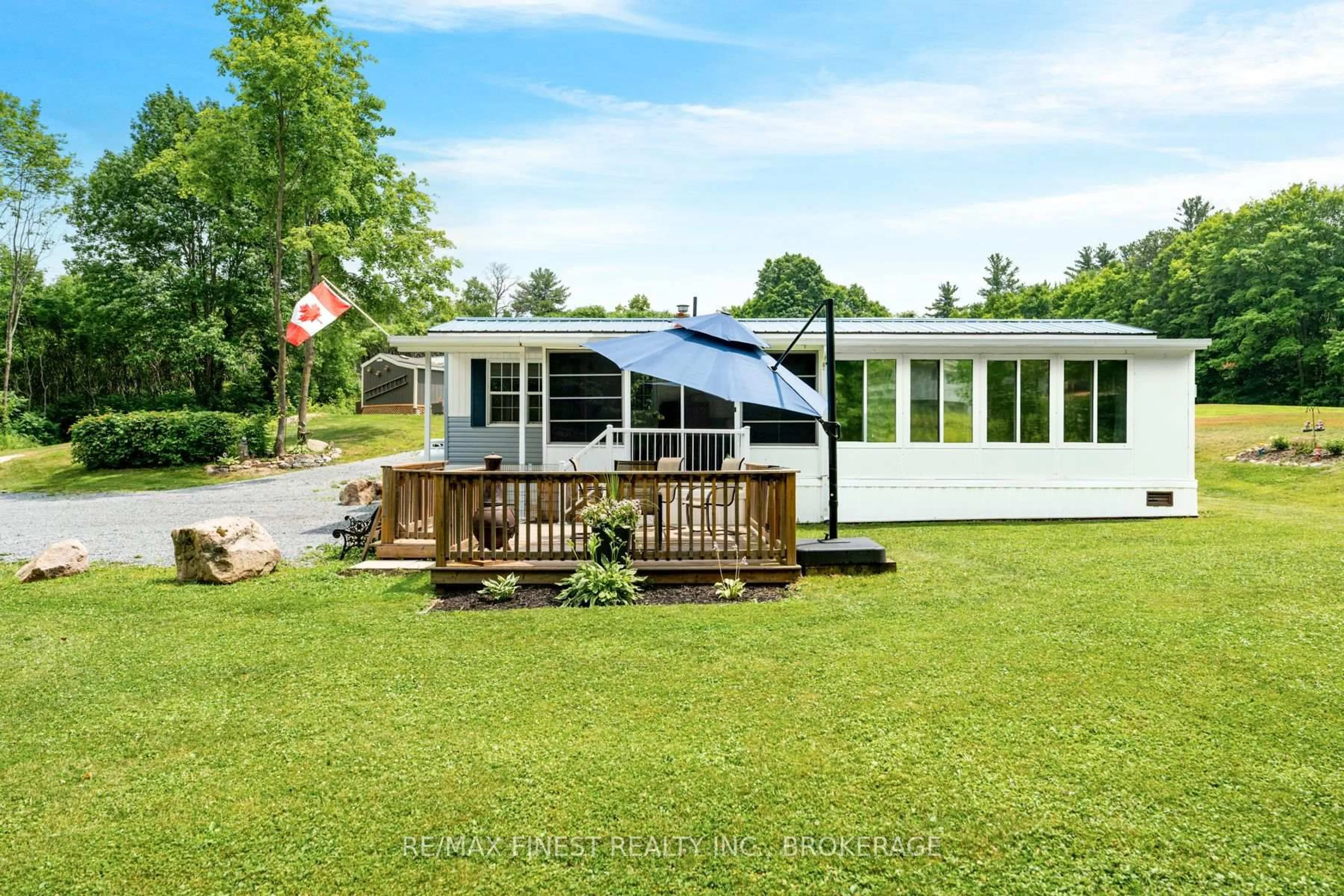 A pic from outside/outdoor area/front of a property/back of a property/a pic from drone, water/lake/river/ocean view for 1096 Moon Rd, Godfrey Ontario K0H 1T0