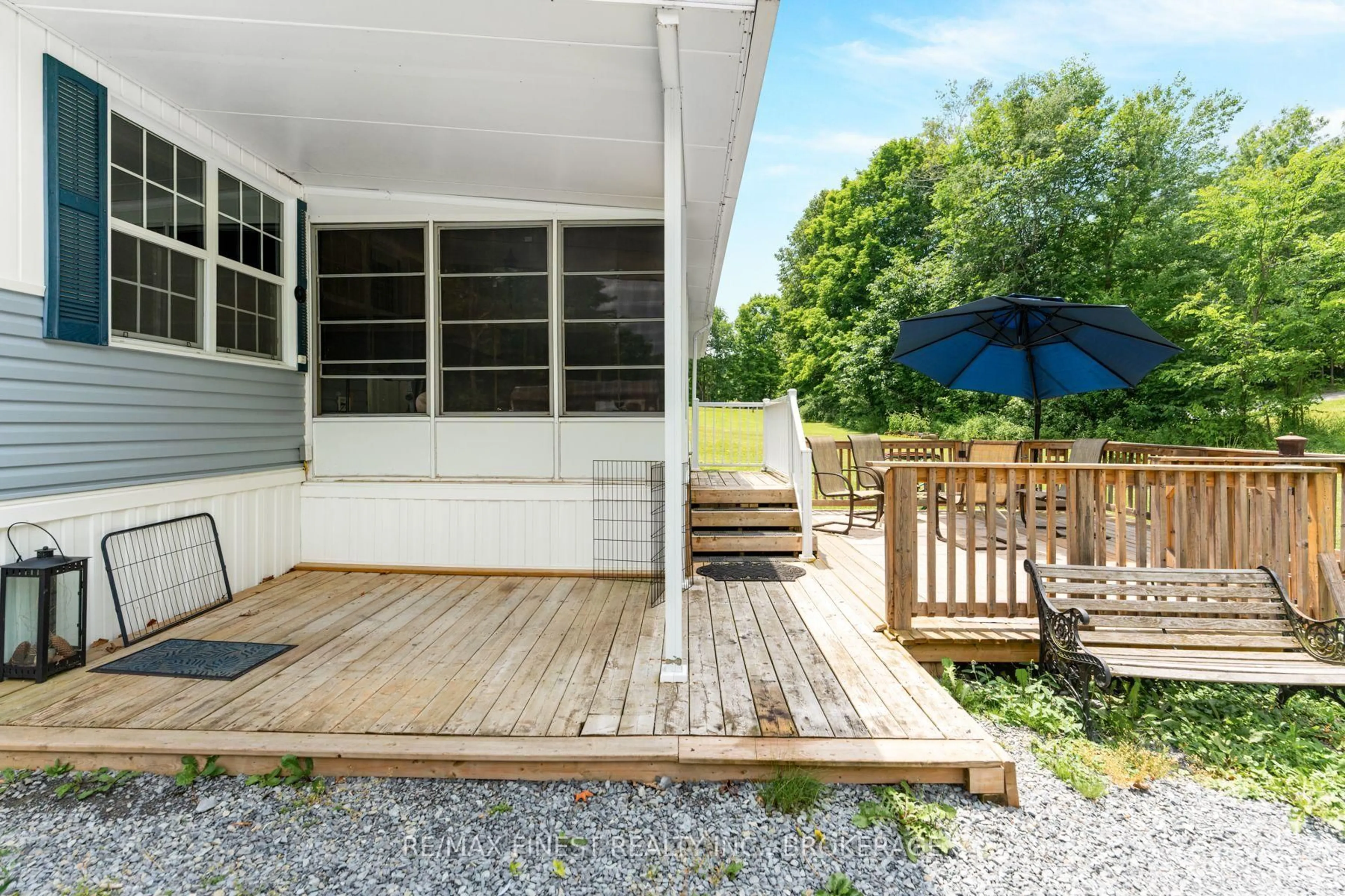 Patio, water/lake/river/ocean view for 1096 Moon Rd, Godfrey Ontario K0H 1T0