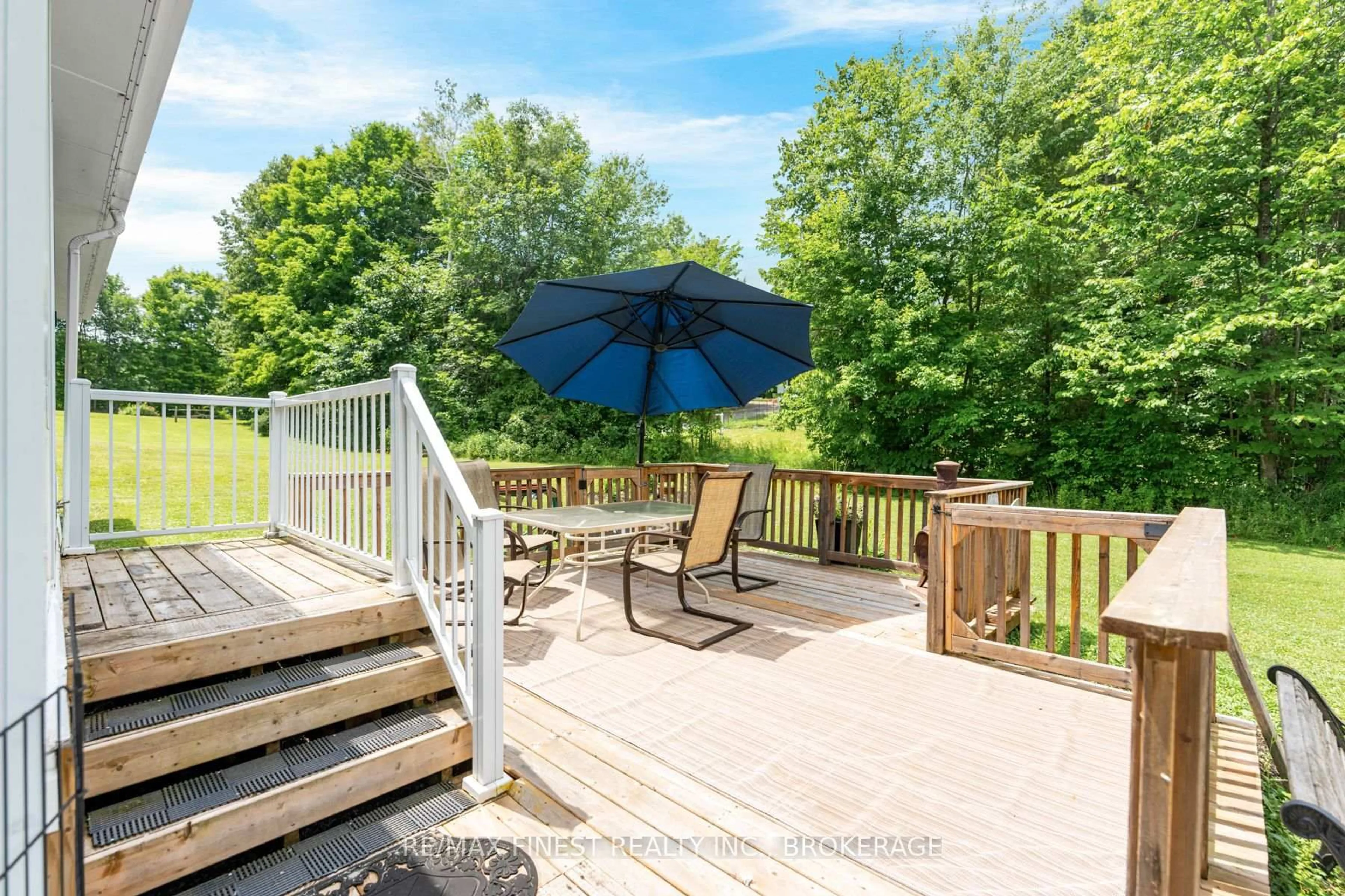 Patio, water/lake/river/ocean view for 1096 Moon Rd, Godfrey Ontario K0H 1T0