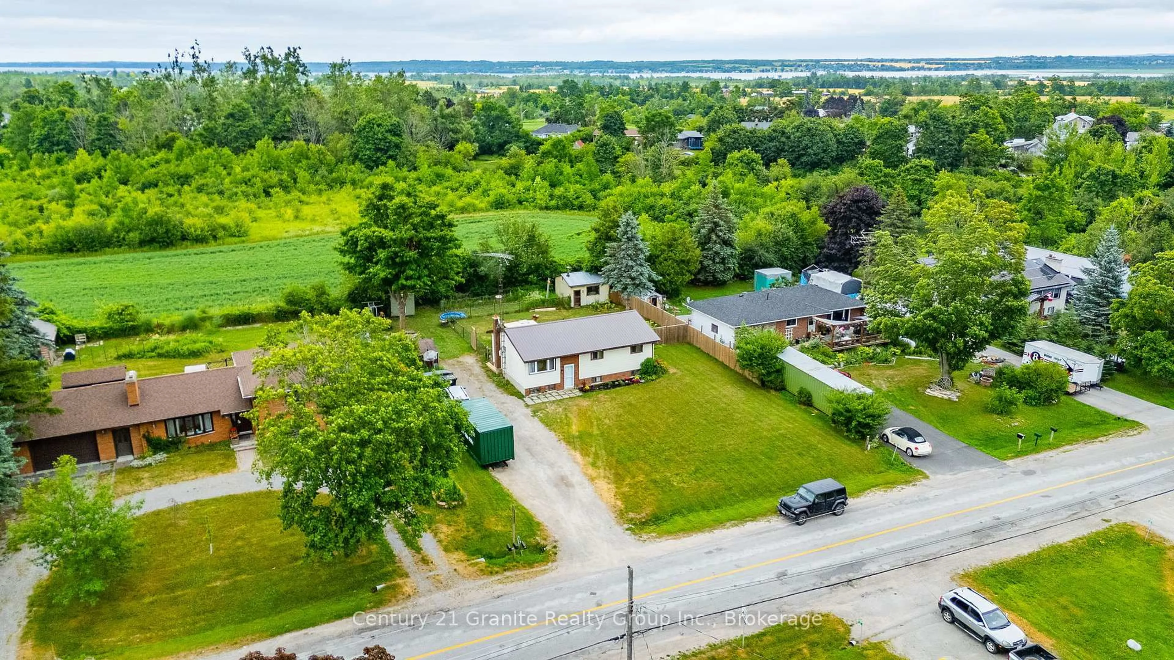 A pic from outside/outdoor area/front of a property/back of a property/a pic from drone, water/lake/river/ocean view for 32 Cameron Rd, Kawartha Lakes Ontario K0M 1G0