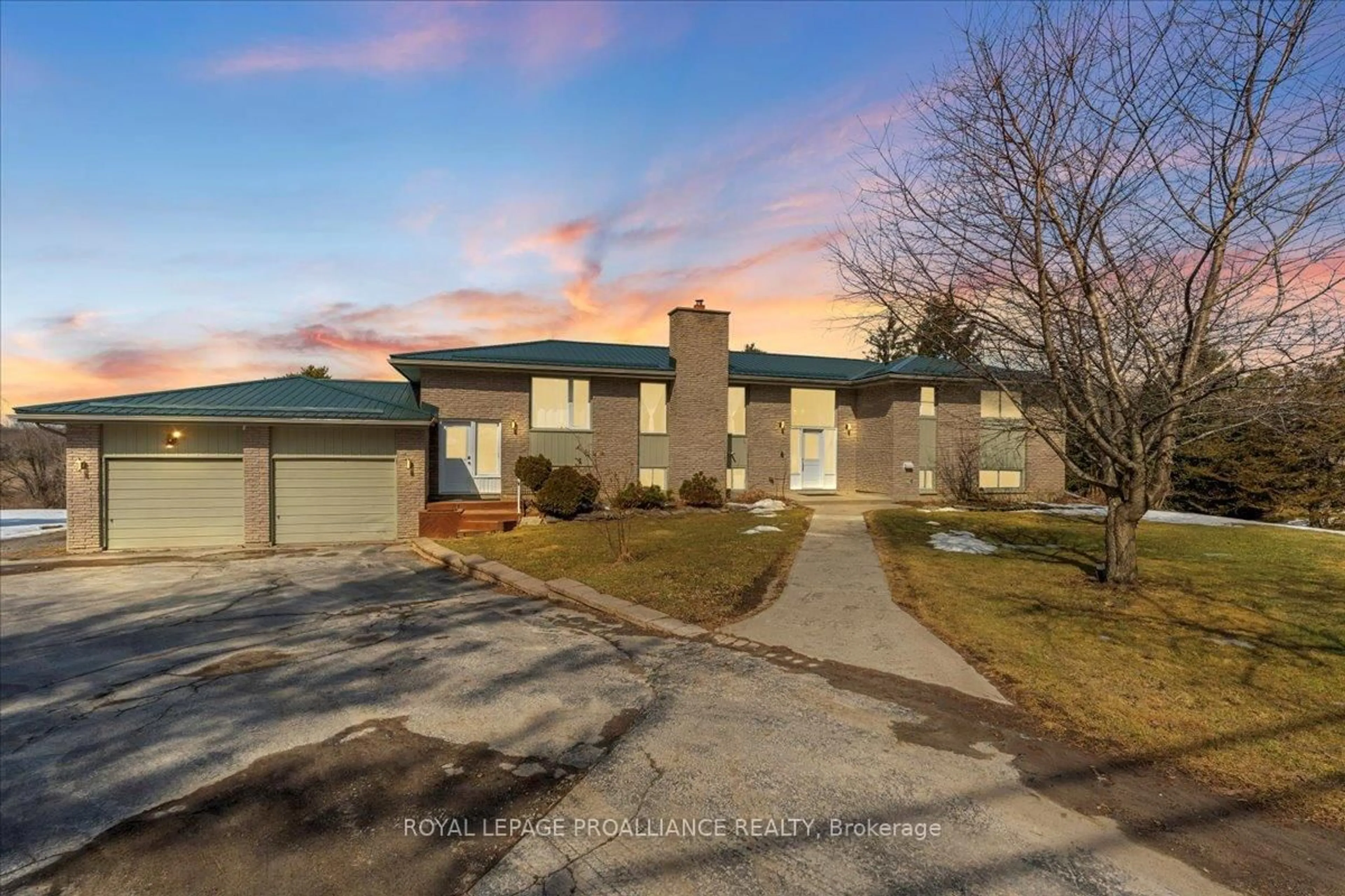 A pic from outside/outdoor area/front of a property/back of a property/a pic from drone, street for 267 County Road 28, Prince Edward County Ontario K8N 4Z7