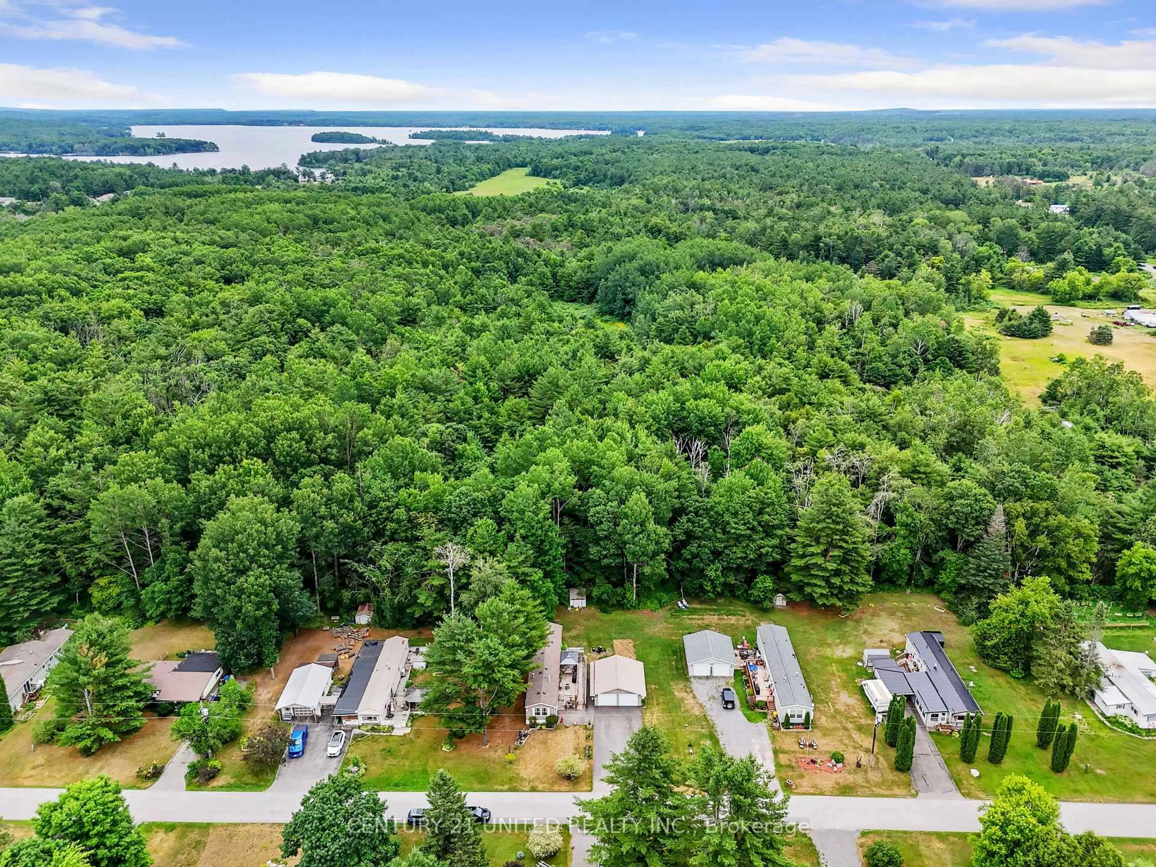 A pic from outside/outdoor area/front of a property/back of a property/a pic from drone, water/lake/river/ocean view for 77 Belmont St, Havelock-Belmont-Methuen Ontario K0L 1Z0