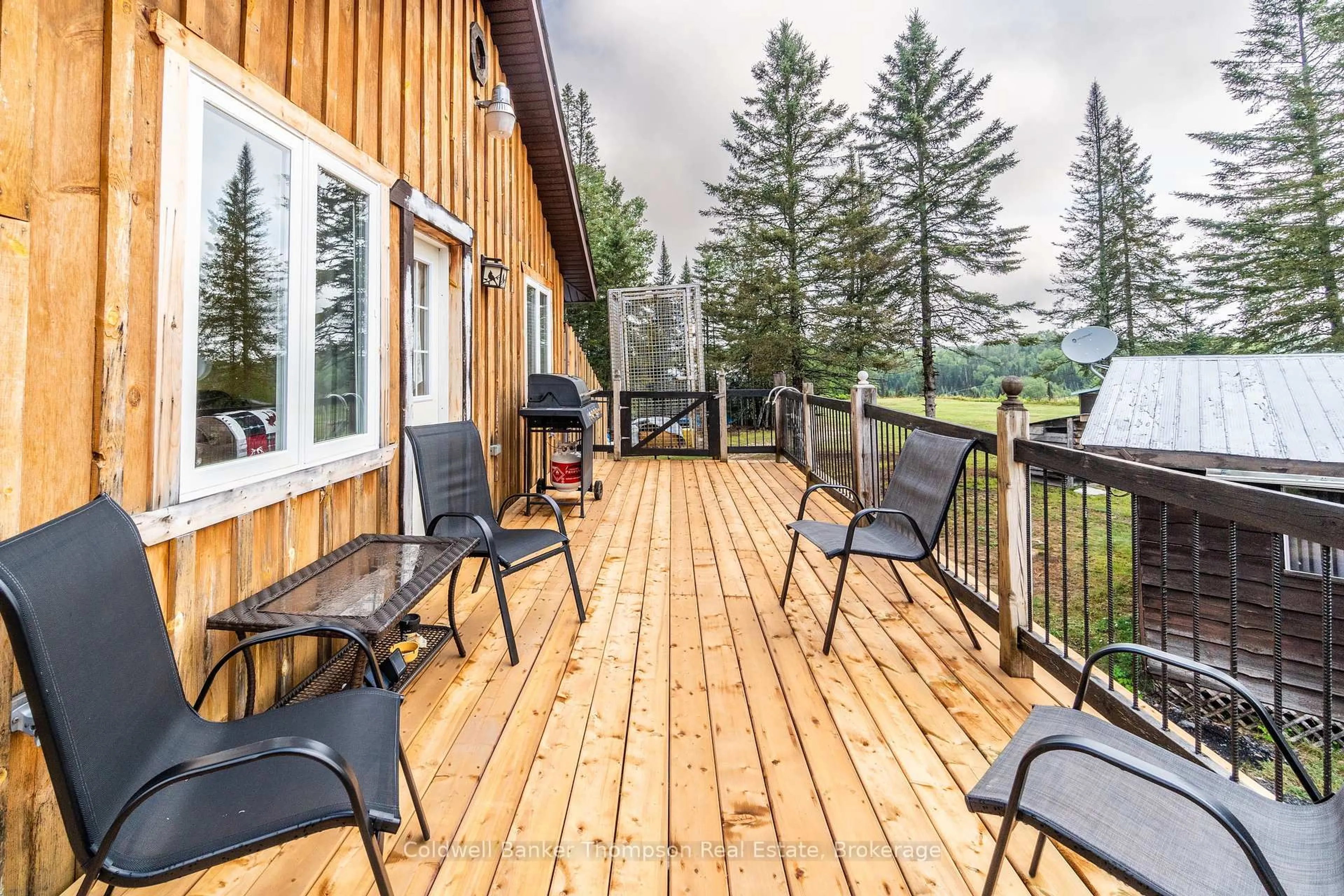 Patio, water/lake/river/ocean view for 672 Highway 522 Highway, Powassan Ontario P0H 2L0