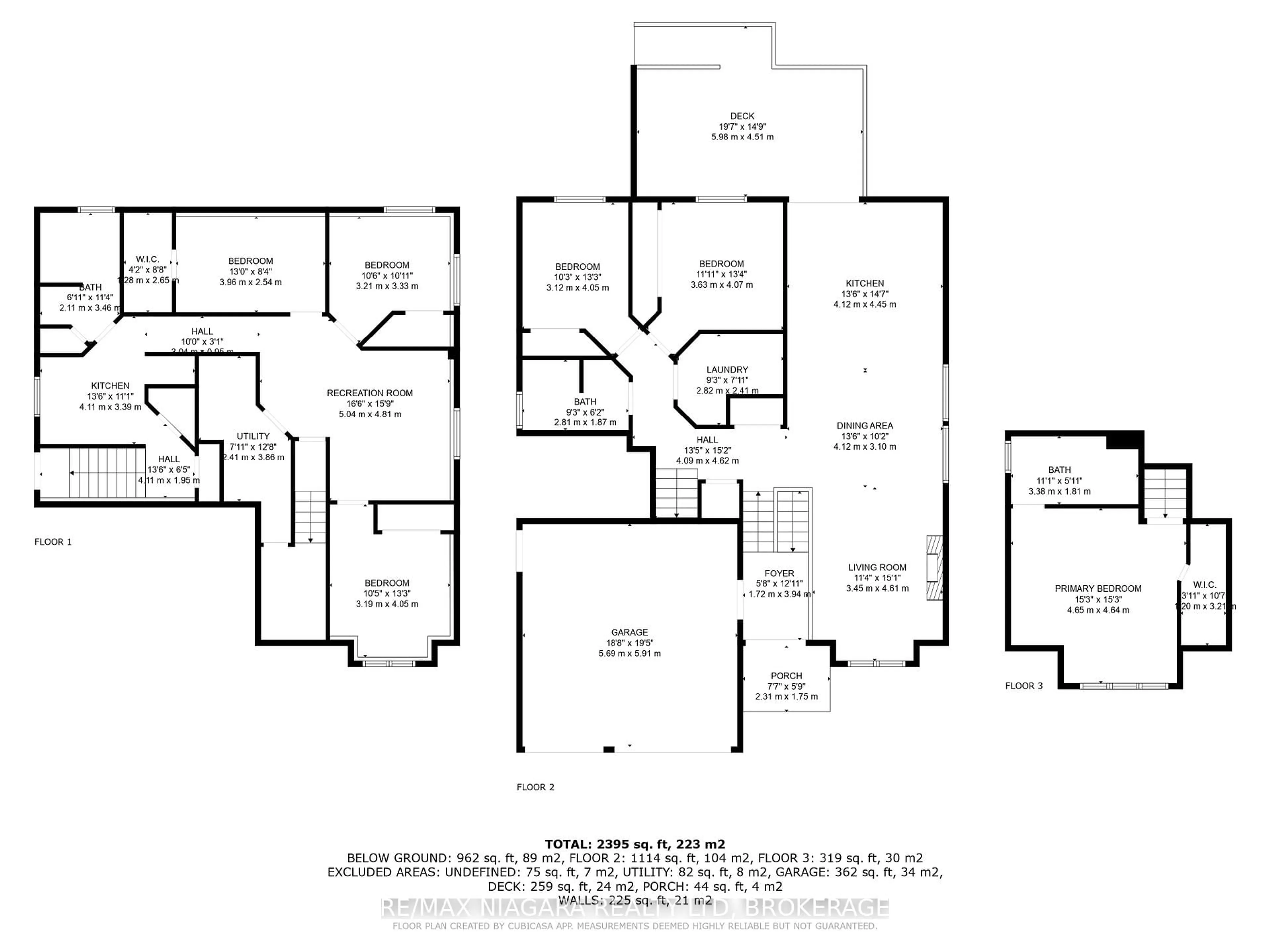 Floor plan for 23 Water St, Thorold Ontario L2V 2K2