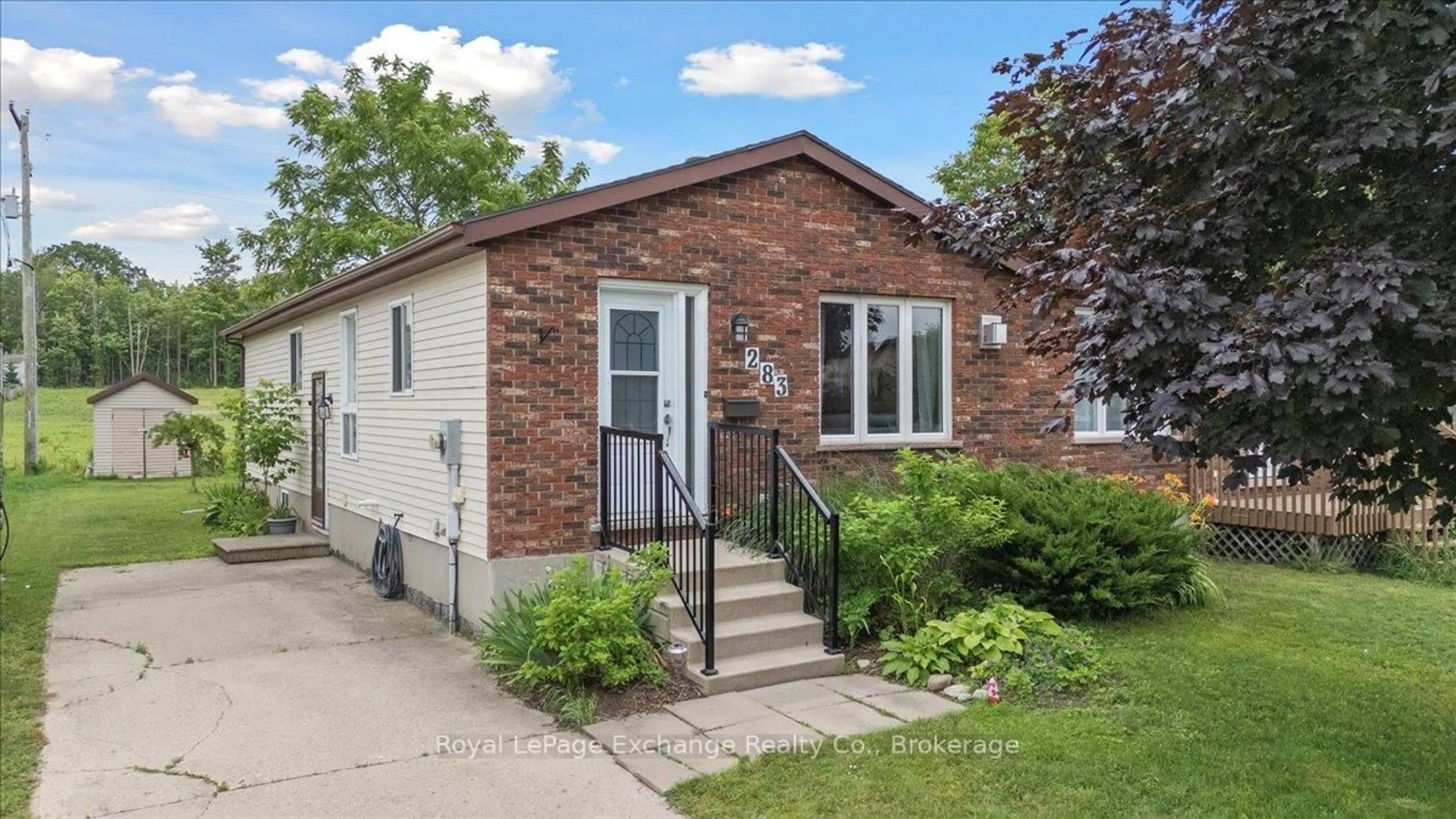 Home with brick exterior material, street for 283 Bricker St, Saugeen Shores Ontario N0H 2C1