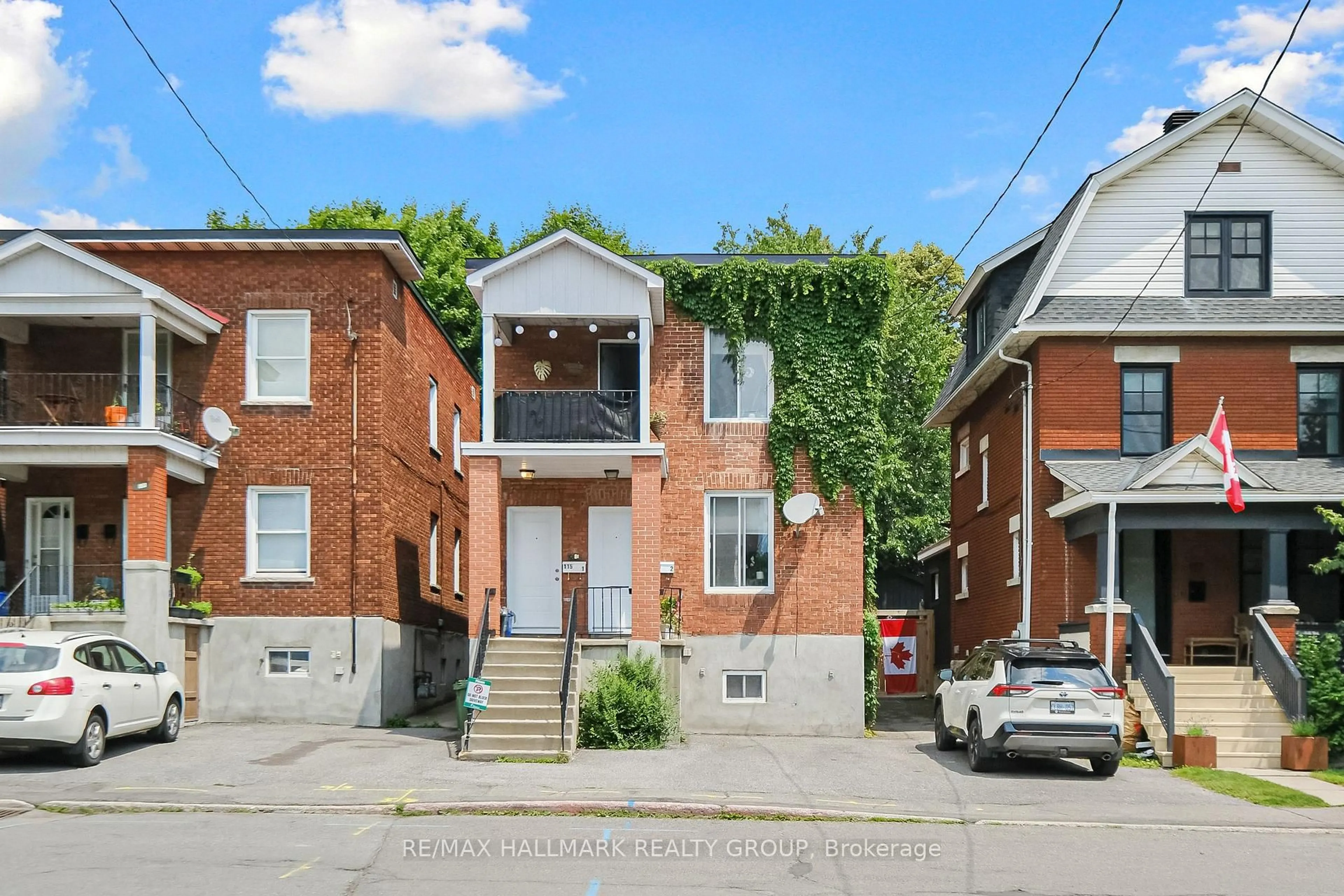 Home with brick exterior material, street for 115-115 1/2 Fairmont Ave, Ottawa Ontario K1Y 1X7