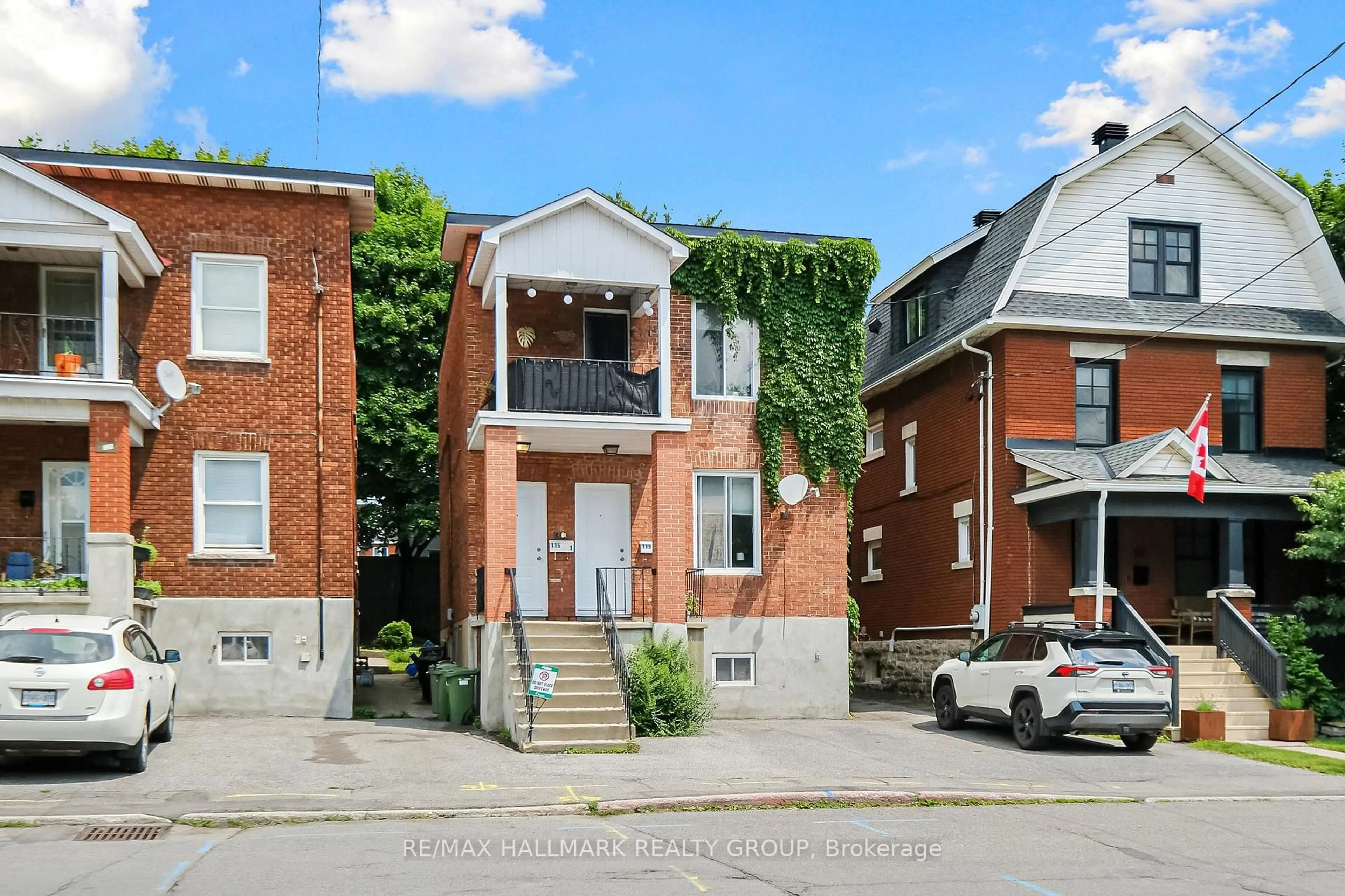 Home with brick exterior material, street for 115-115 1/2 Fairmont Ave, Ottawa Ontario K1Y 1X7