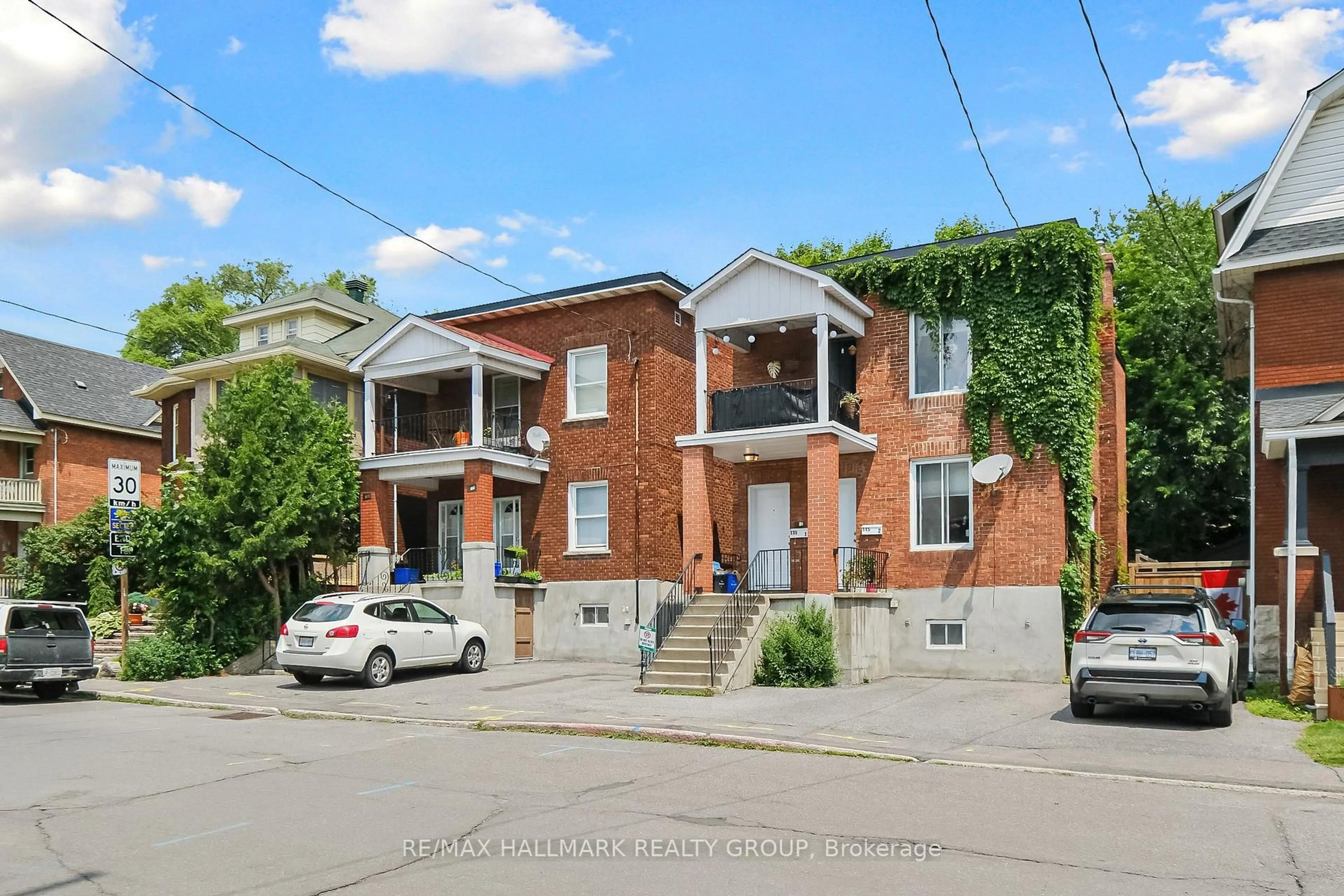 Home with brick exterior material, street for 115-115 1/2 Fairmont Ave, Ottawa Ontario K1Y 1X7