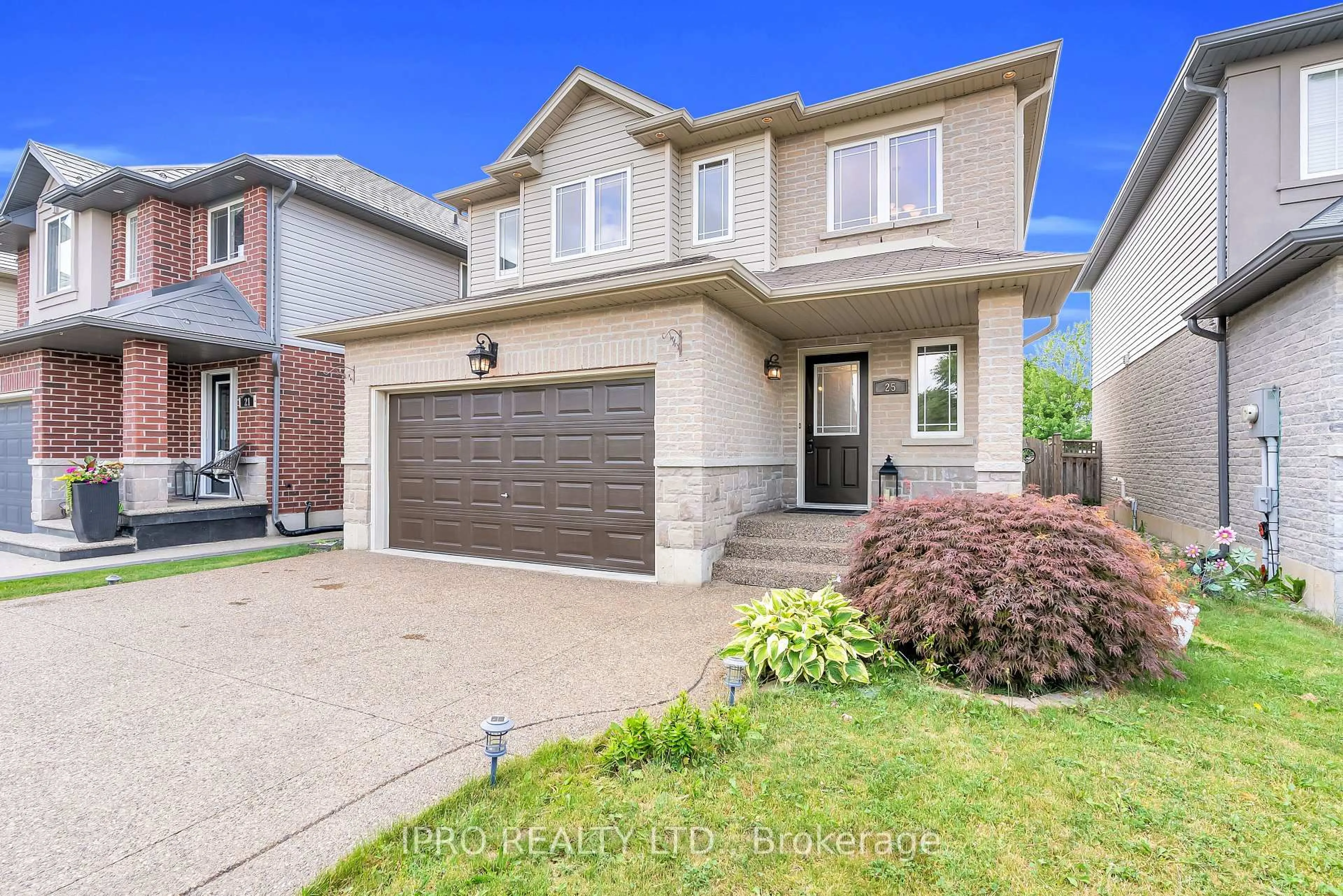 Home with brick exterior material, street for 25 Stoneglen Way, Hamilton Ontario L0R 1W0