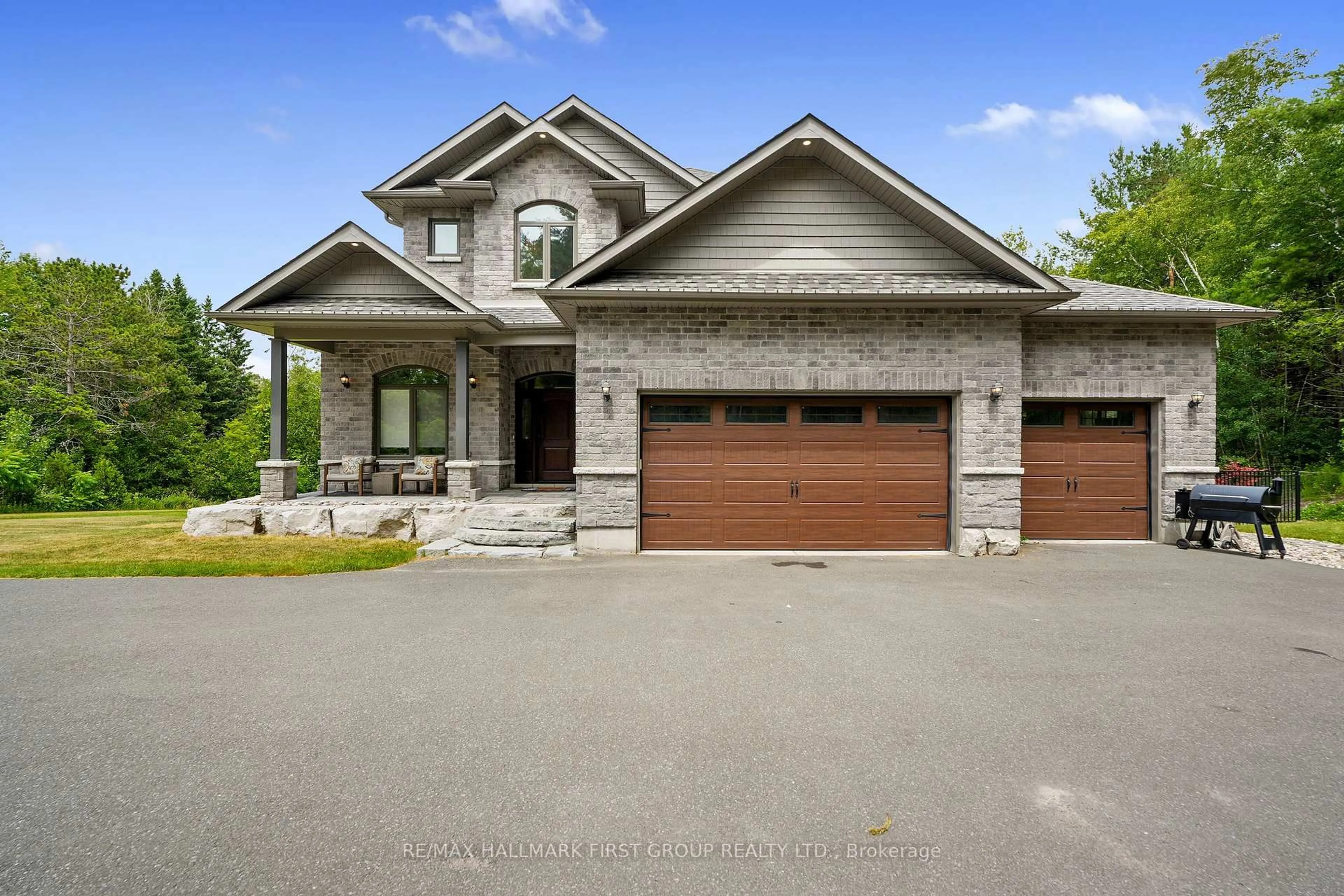 Home with brick exterior material, street for 38 Deerfield Dr, Hamilton Township Ontario K9A 4J9