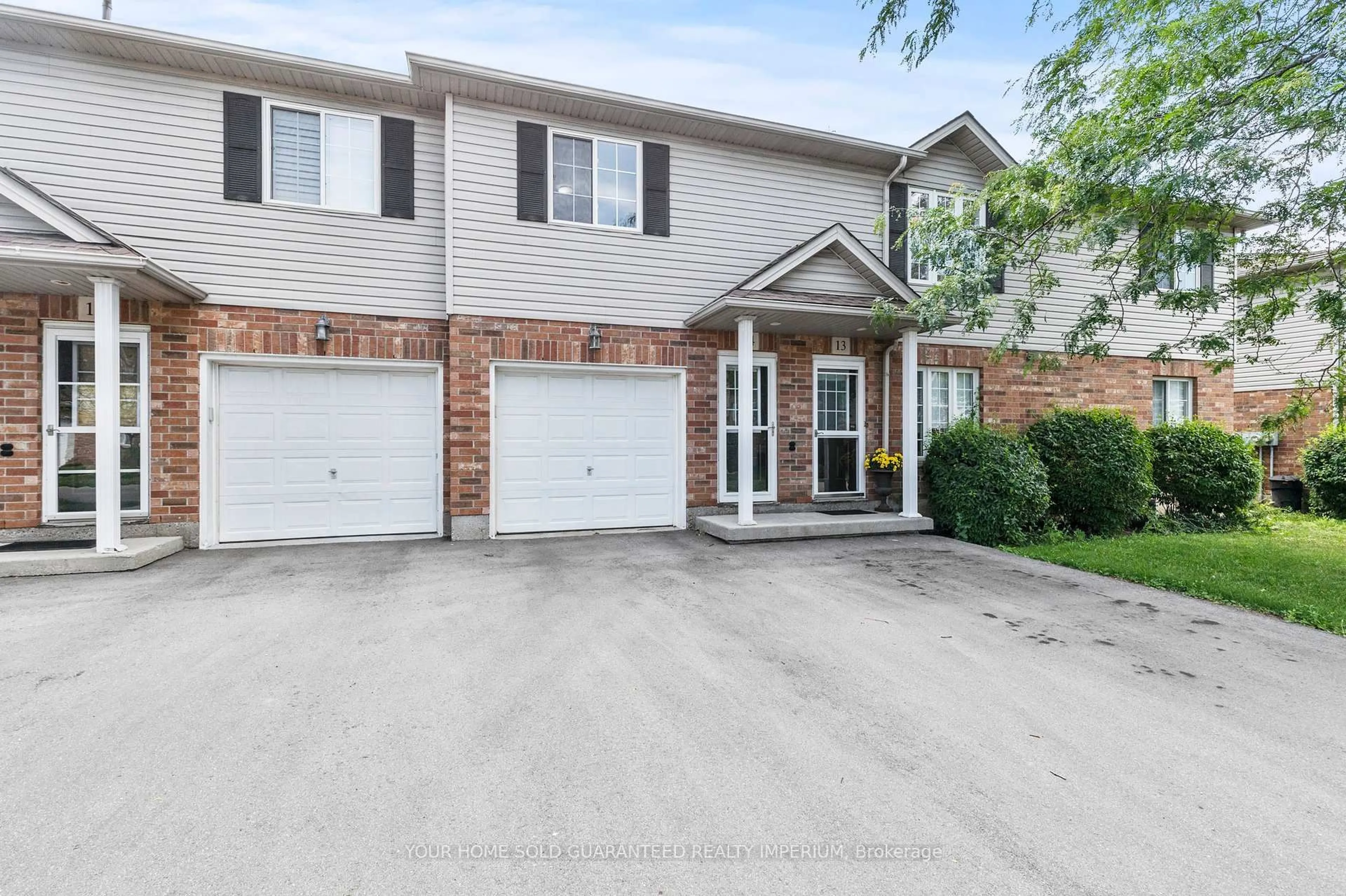 Home with brick exterior material, street for 996 Rymal Rd #14, Hamilton Ontario L8W 3N5