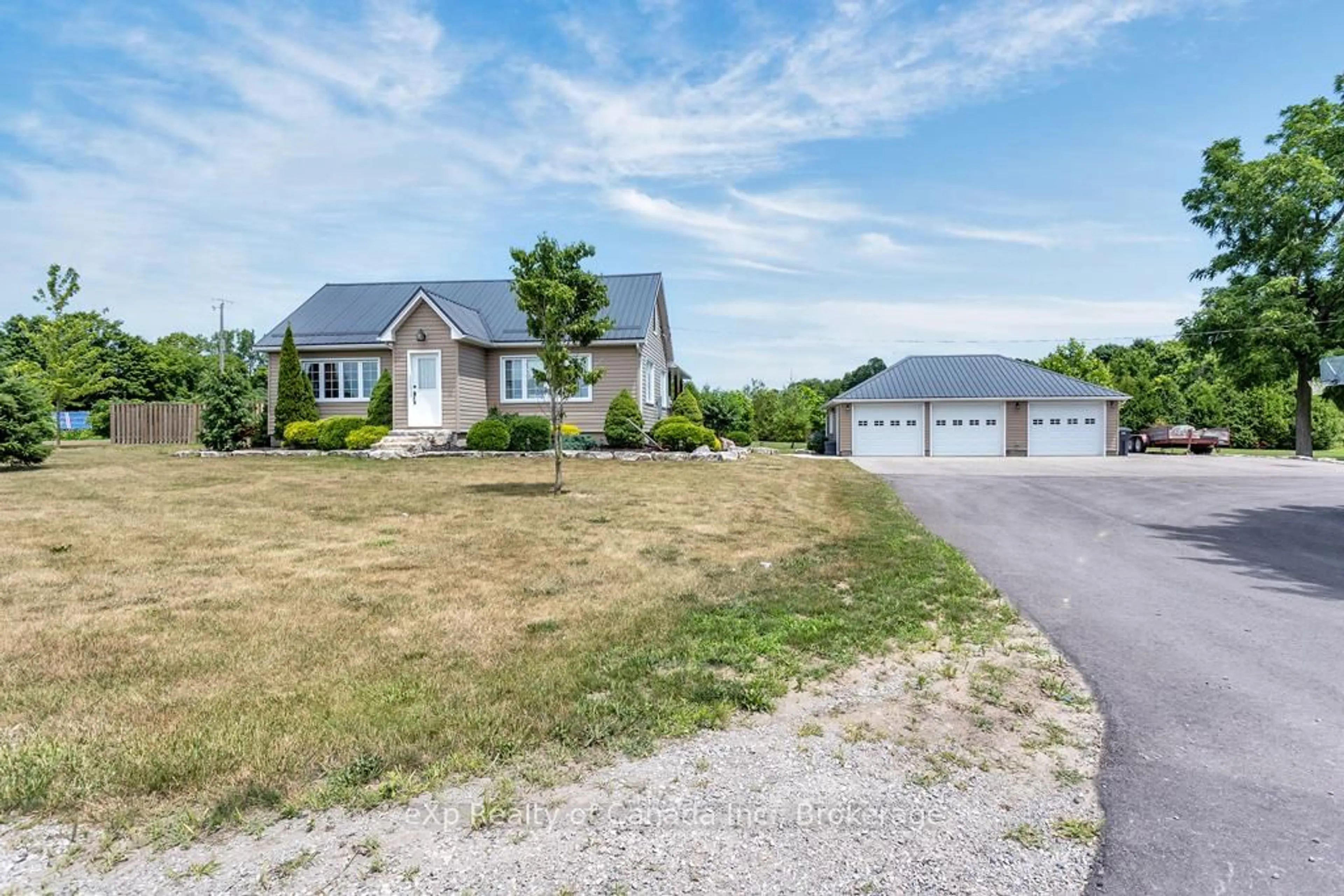 A pic from outside/outdoor area/front of a property/back of a property/a pic from drone, street for 2450 59 Highway, Norfolk Ontario N0E 1G0