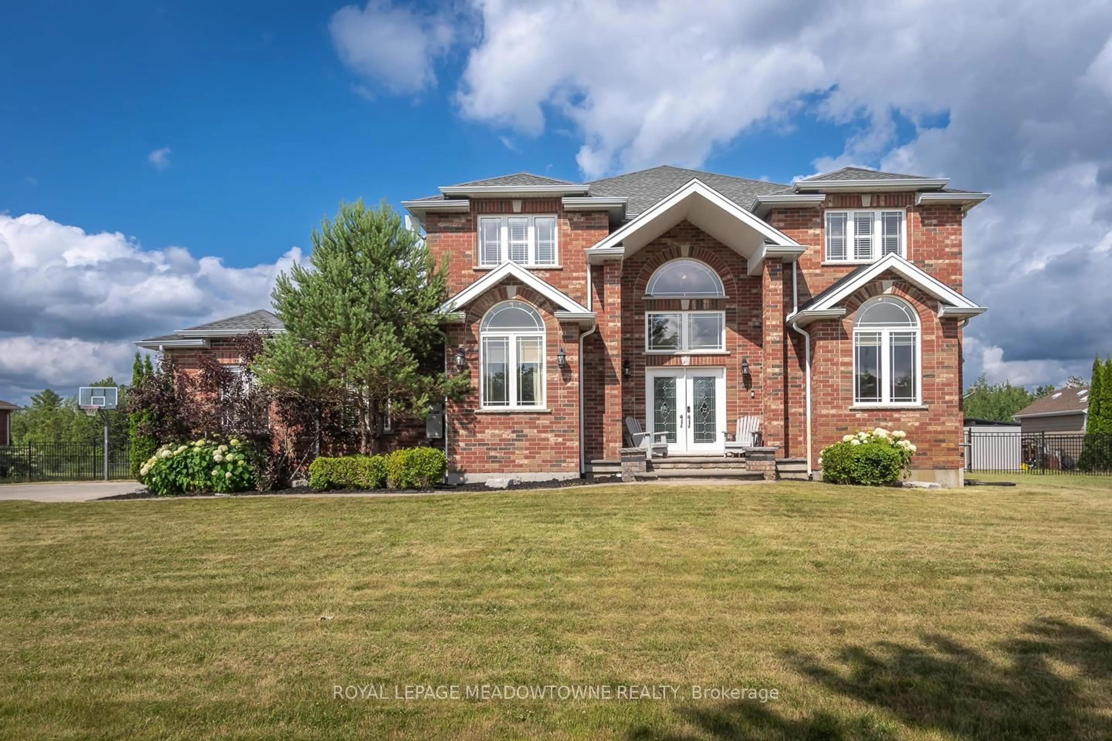 Home with brick exterior material, street for 63 Stewart Dr, Erin Ontario N1H 6H7