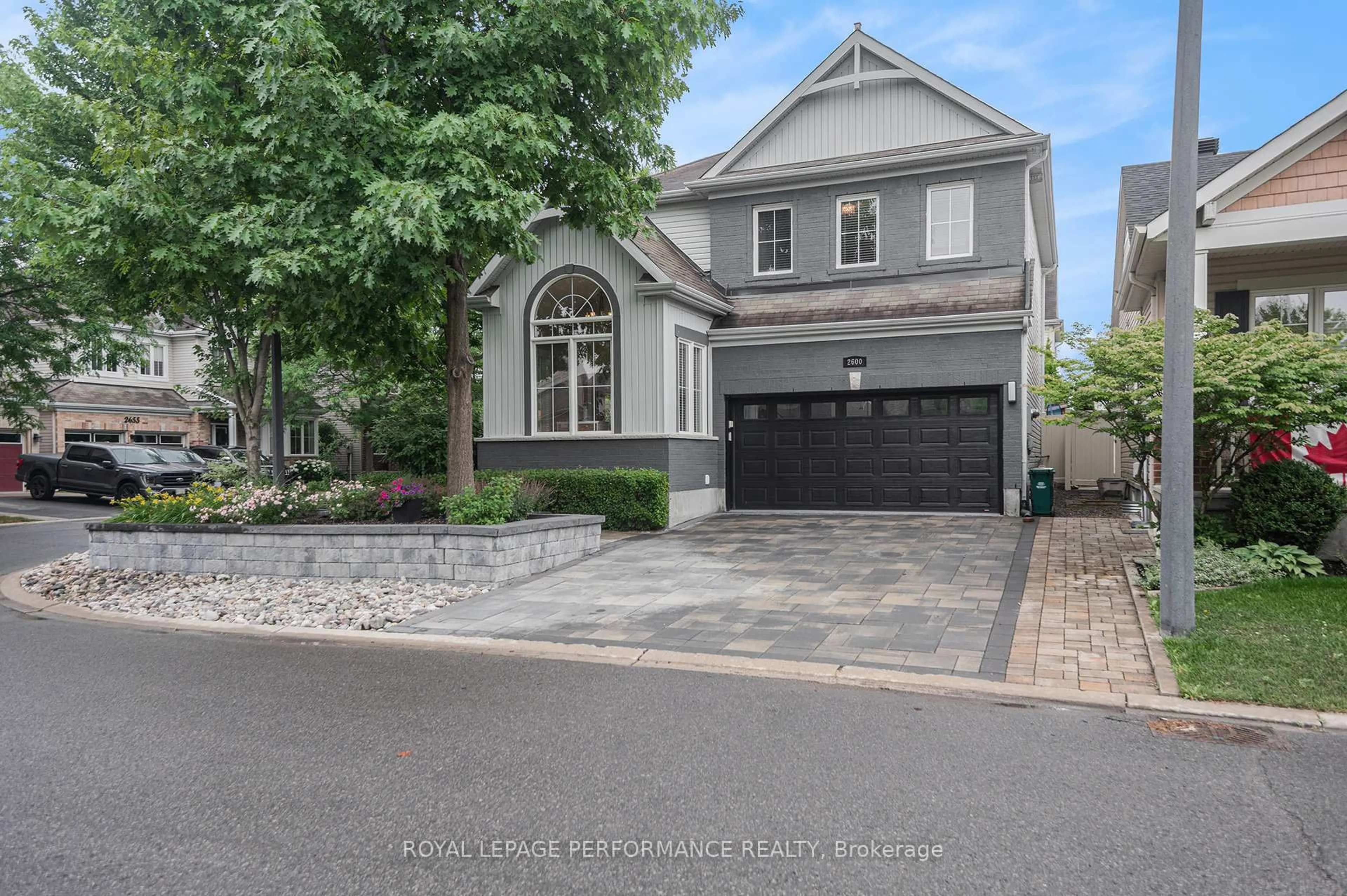 Home with brick exterior material, street for 2600 Fallingwater Circ, Ottawa Ontario K2J 0R6