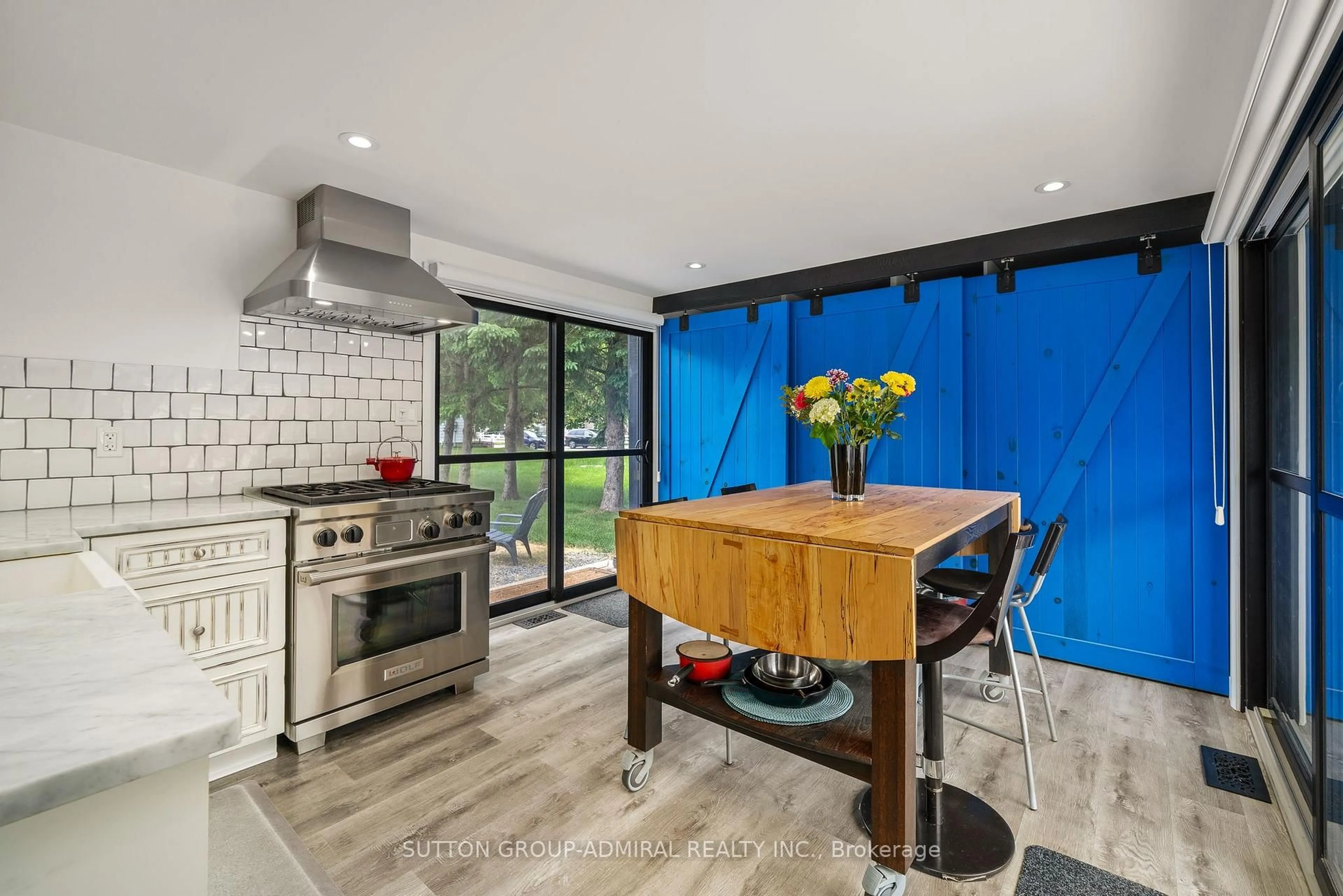 Open concept kitchen, ceramic/tile floor for 53 York St, Prince Edward County Ontario K0K 2T0