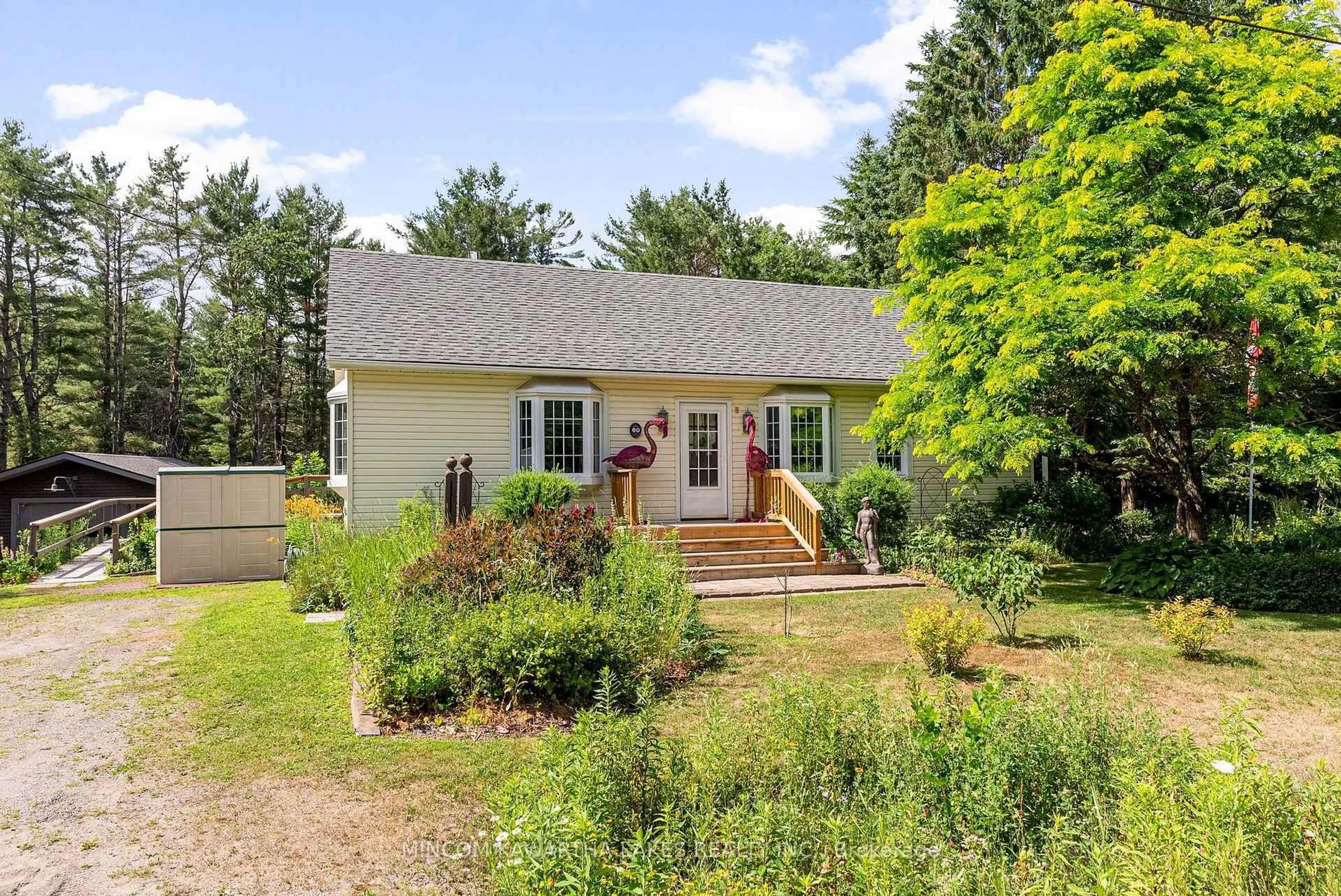 A pic from outside/outdoor area/front of a property/back of a property/a pic from drone, street for 60 Burleigh St, North Kawartha Ontario K0L 1A0
