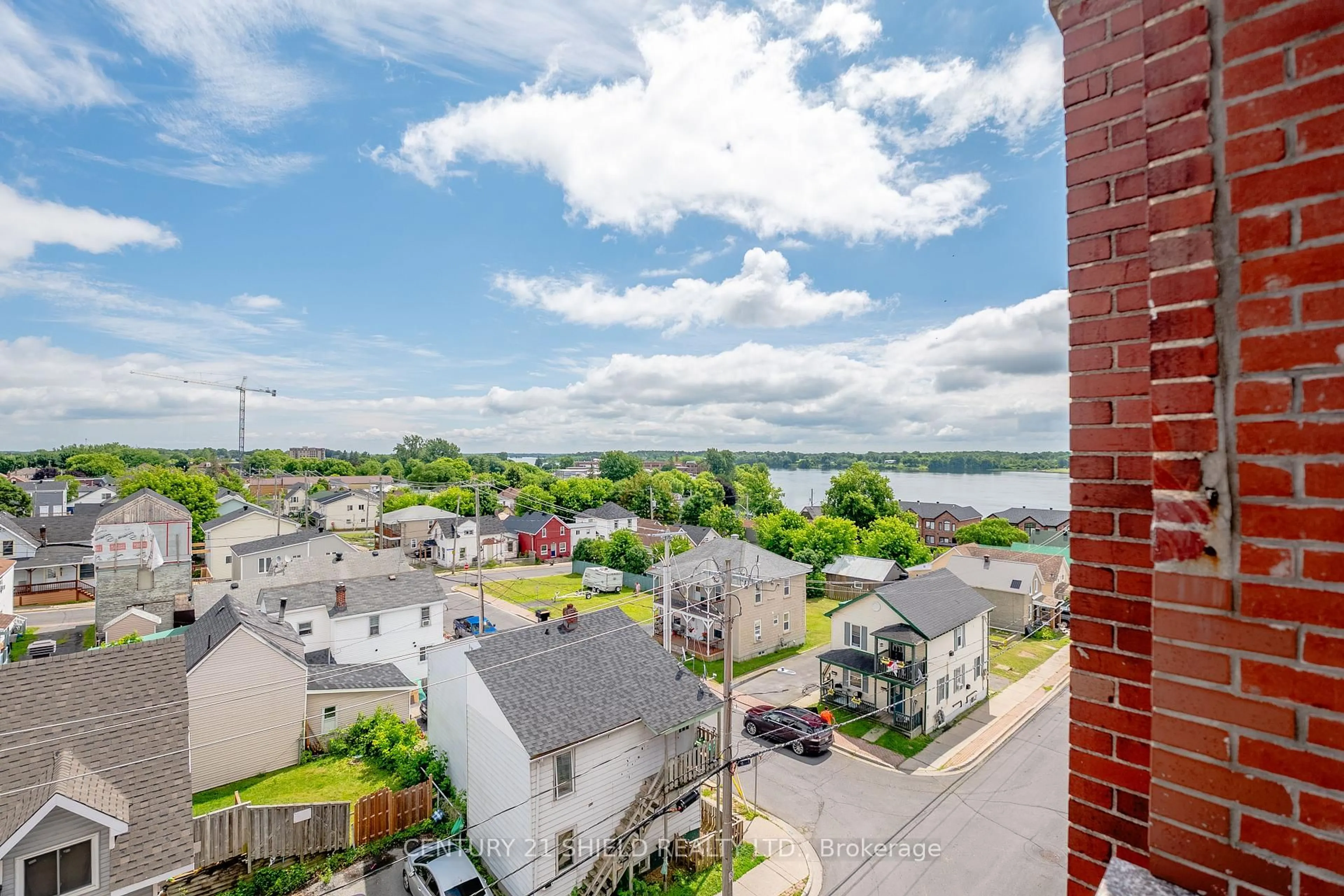 A pic from outside/outdoor area/front of a property/back of a property/a pic from drone, water/lake/river/ocean view for 710 Cotton Mill St #510, Cornwall Ontario K6H 7L3