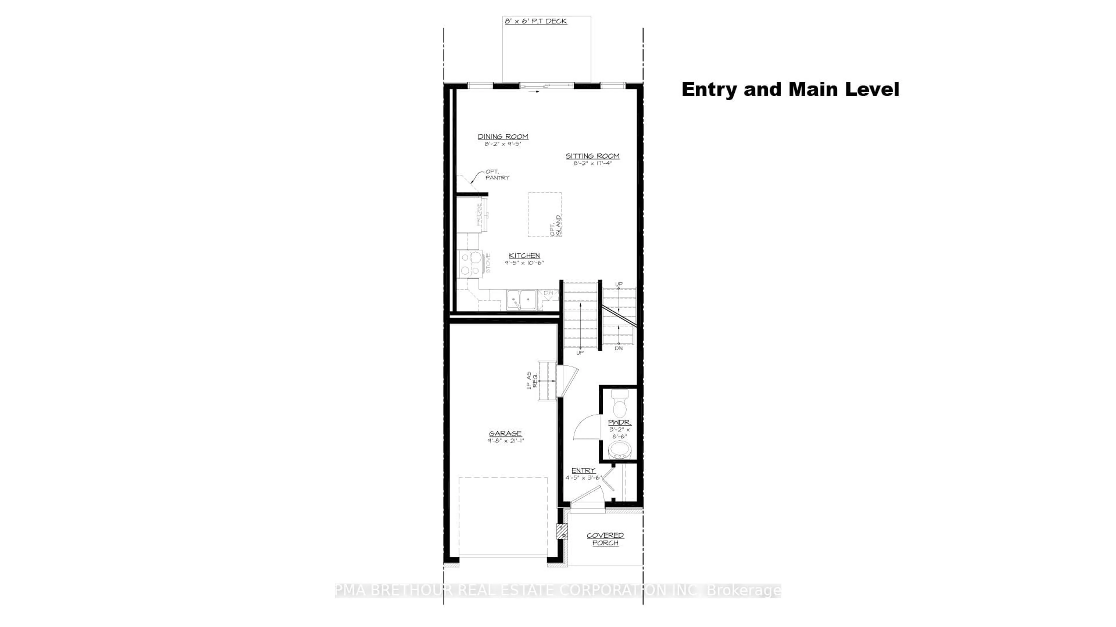 Floor plan for 34 Margaret Graham Terr, Smiths Falls Ontario K7A 0B9